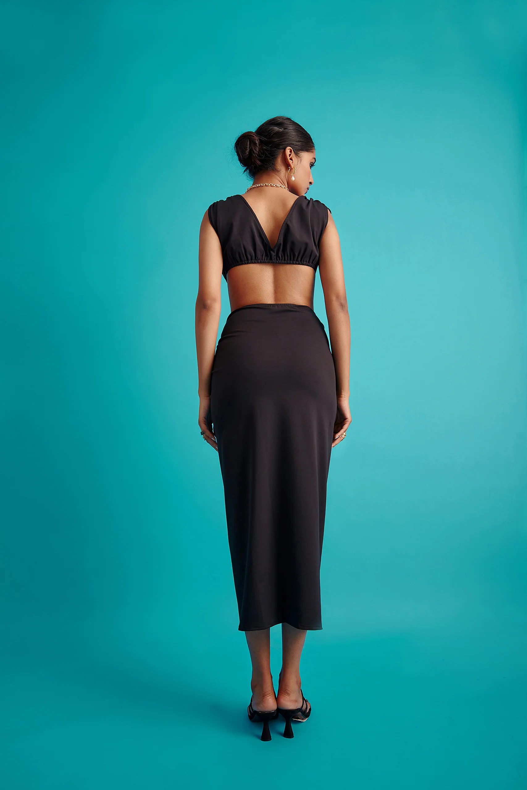 Asymmetrical Knotted Skirt - Image 4