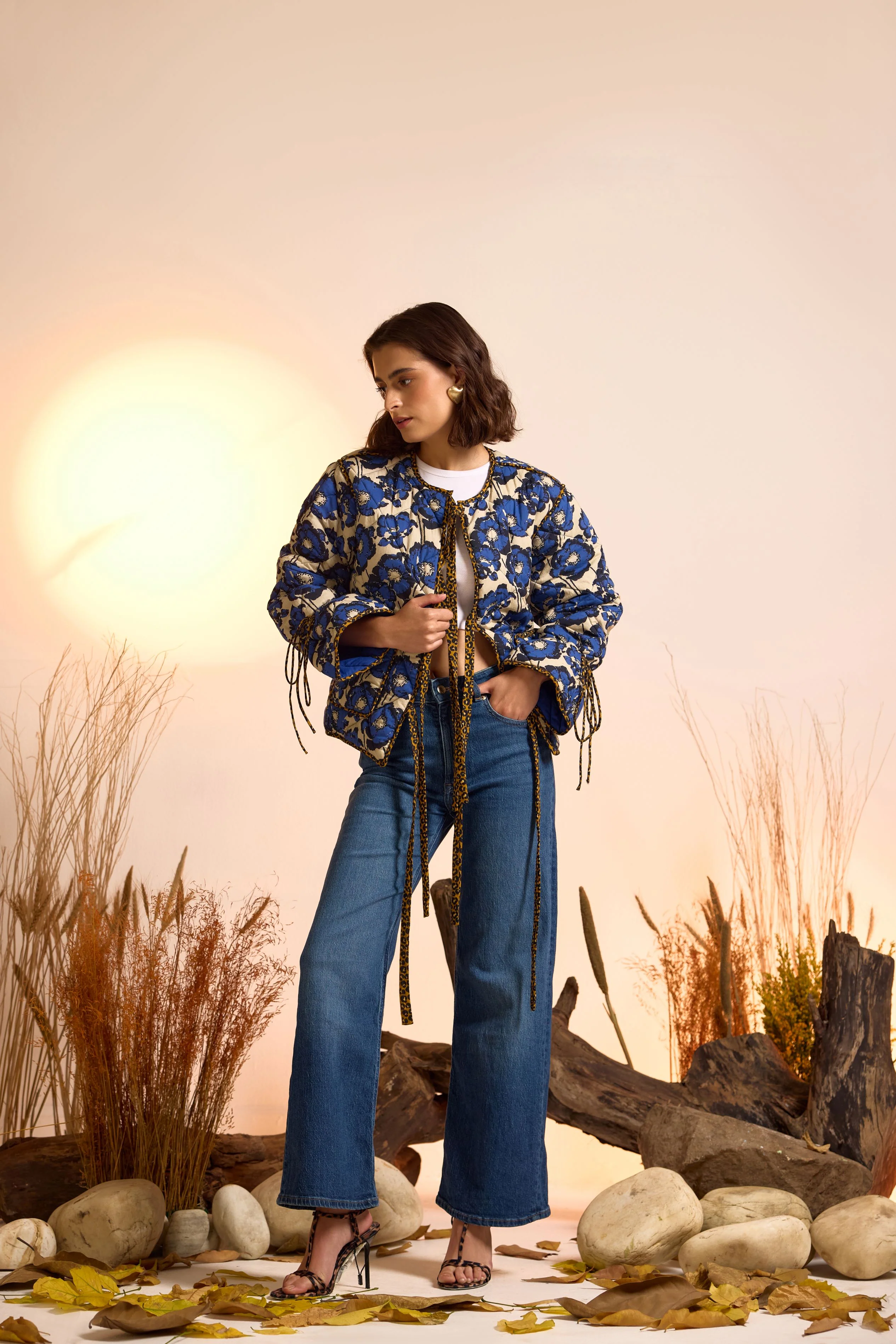 Bloom Reversible Quilted Jacket - Image 2