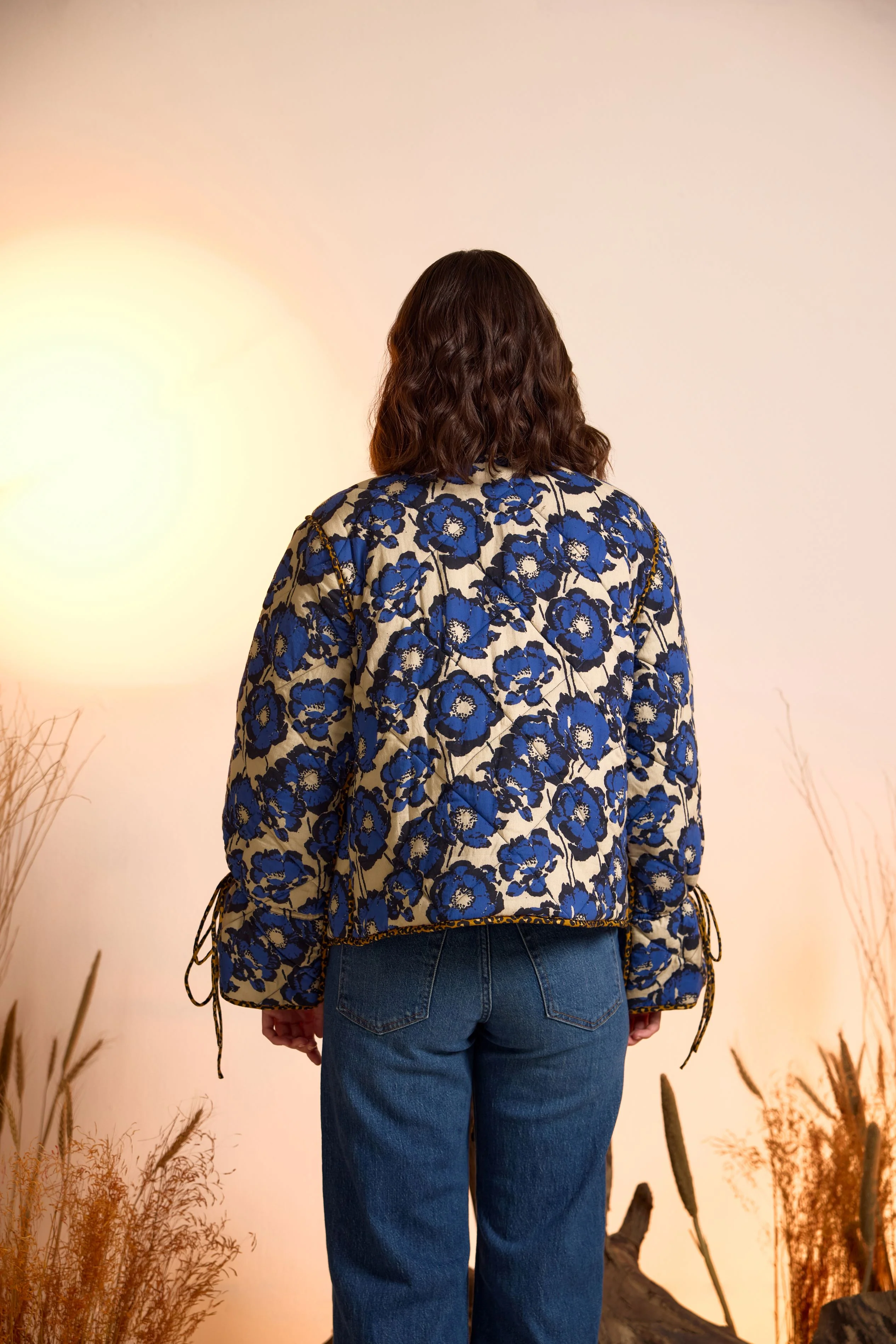 Bloom Reversible Quilted Jacket - Image 3
