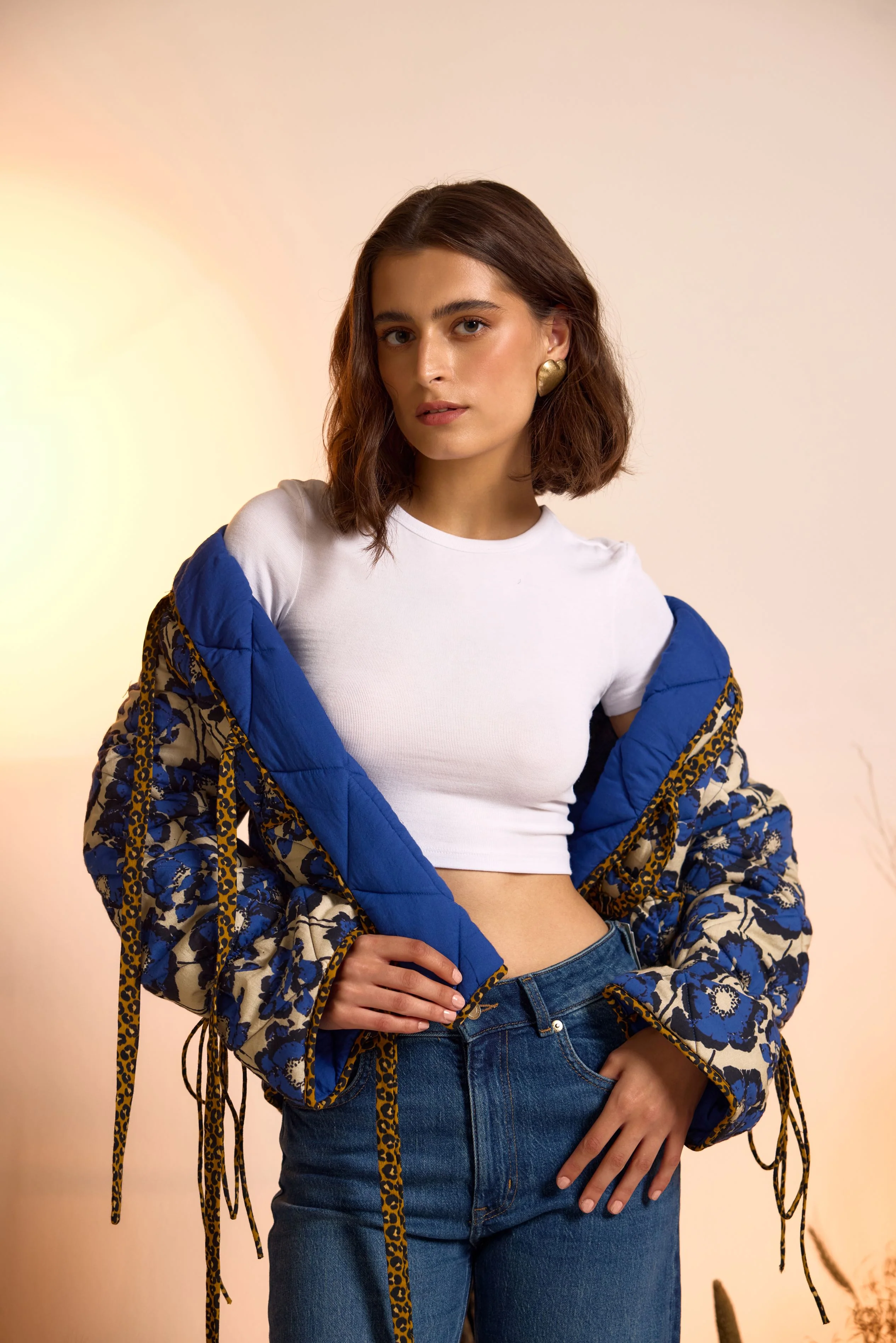 Bloom Reversible Quilted Jacket - Image 5