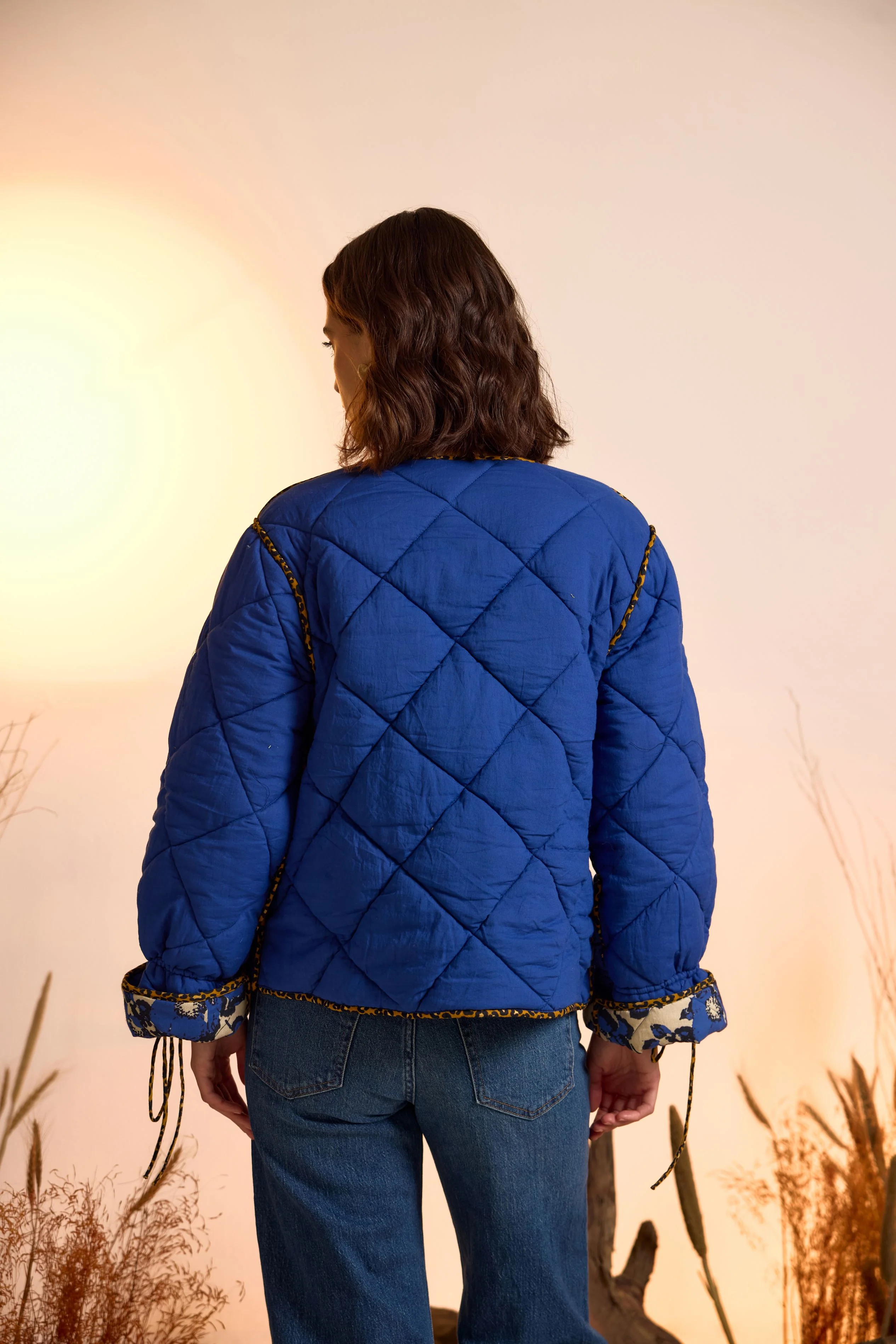Bloom Reversible Quilted Jacket - Image 7