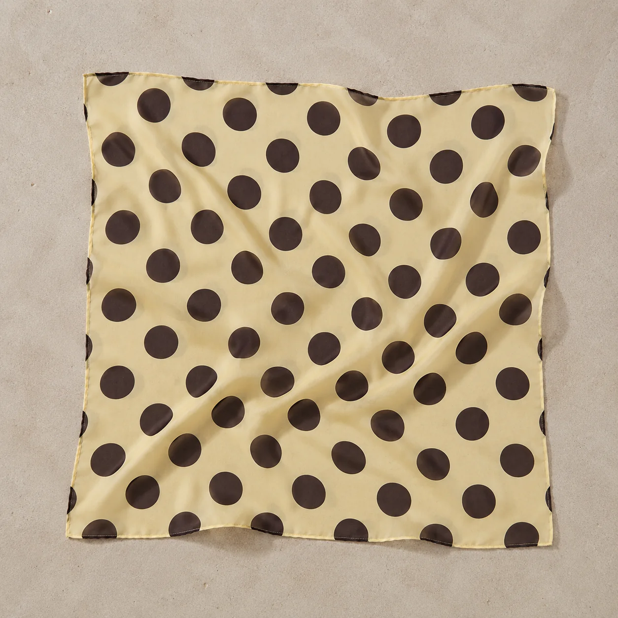 Butter Mocha Polka Scarf - Image 3