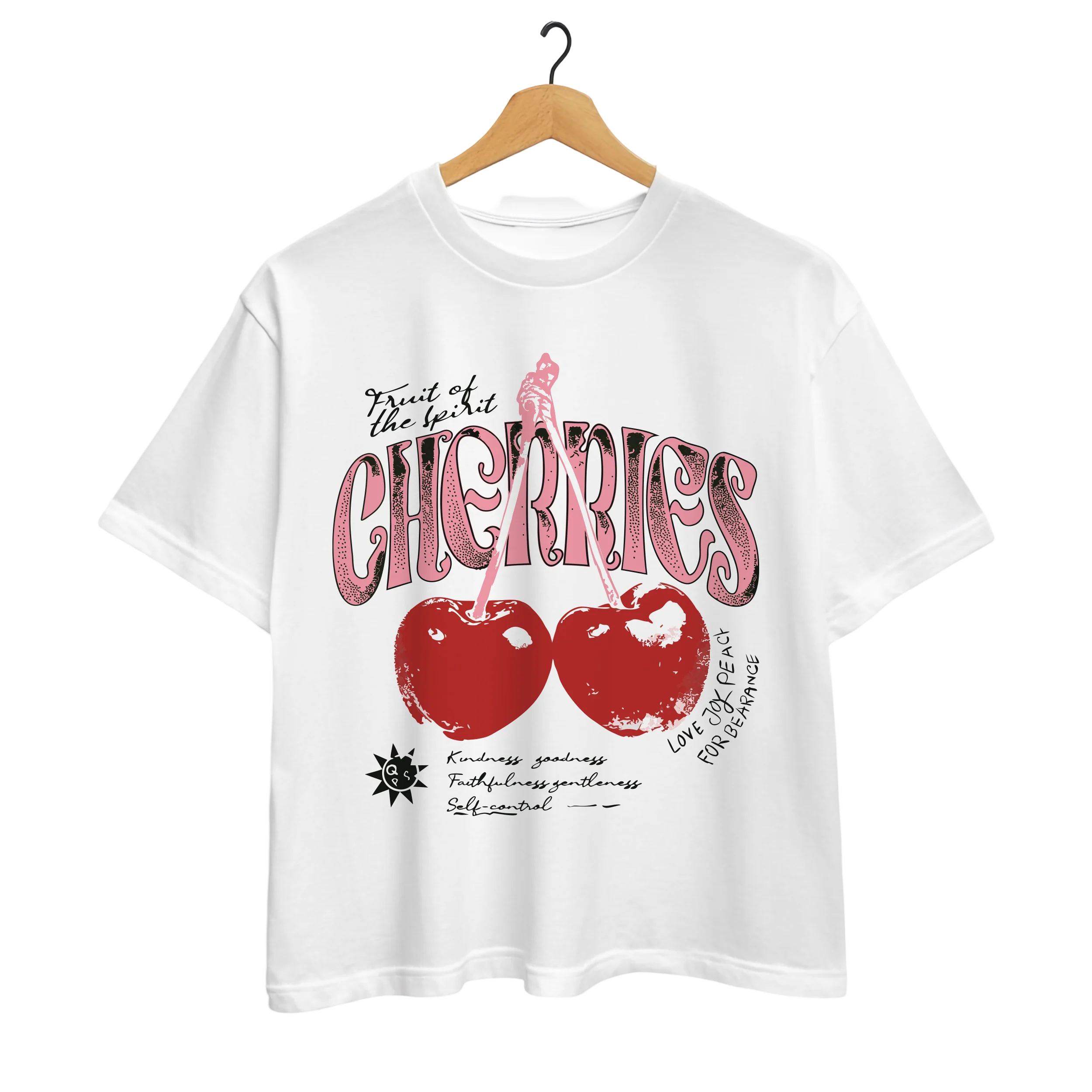 Cherries Oversized T-shirt - Image 2