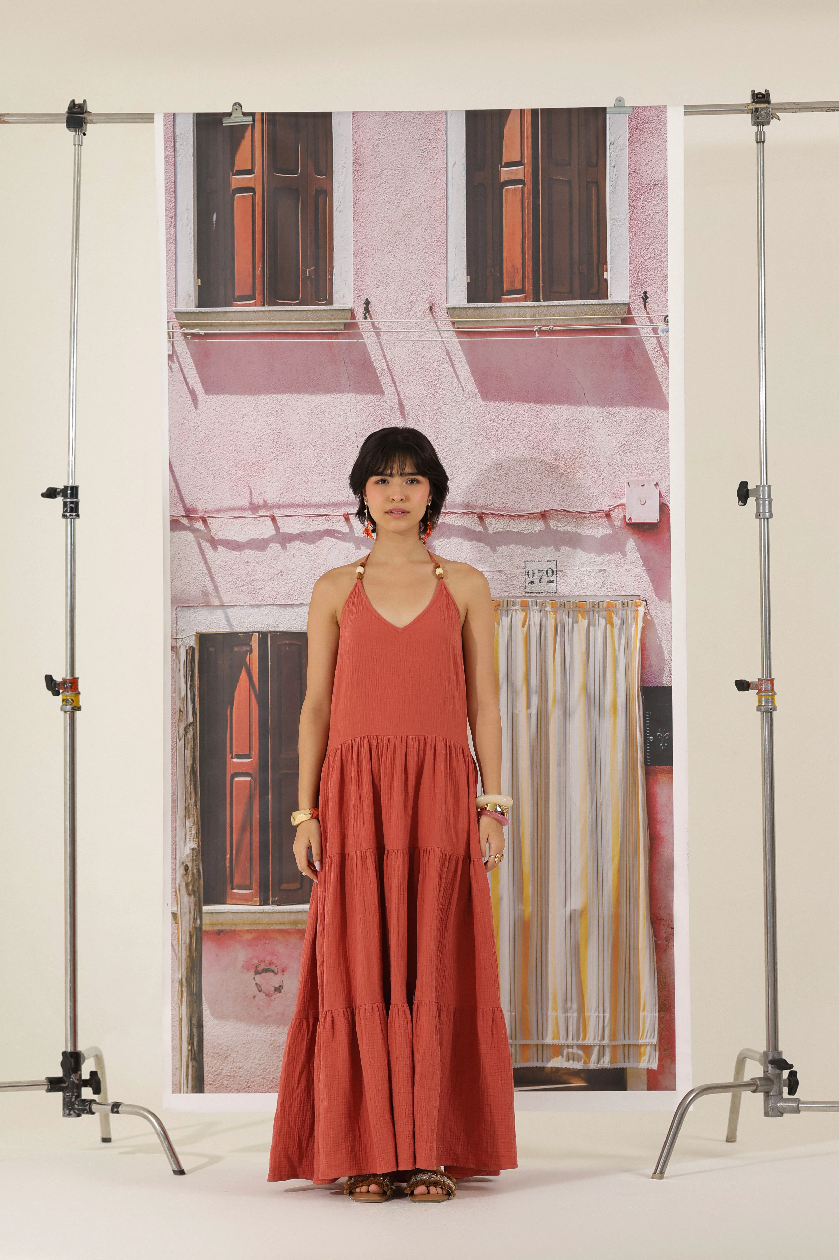 Cinnamon Coast Maxi Dress