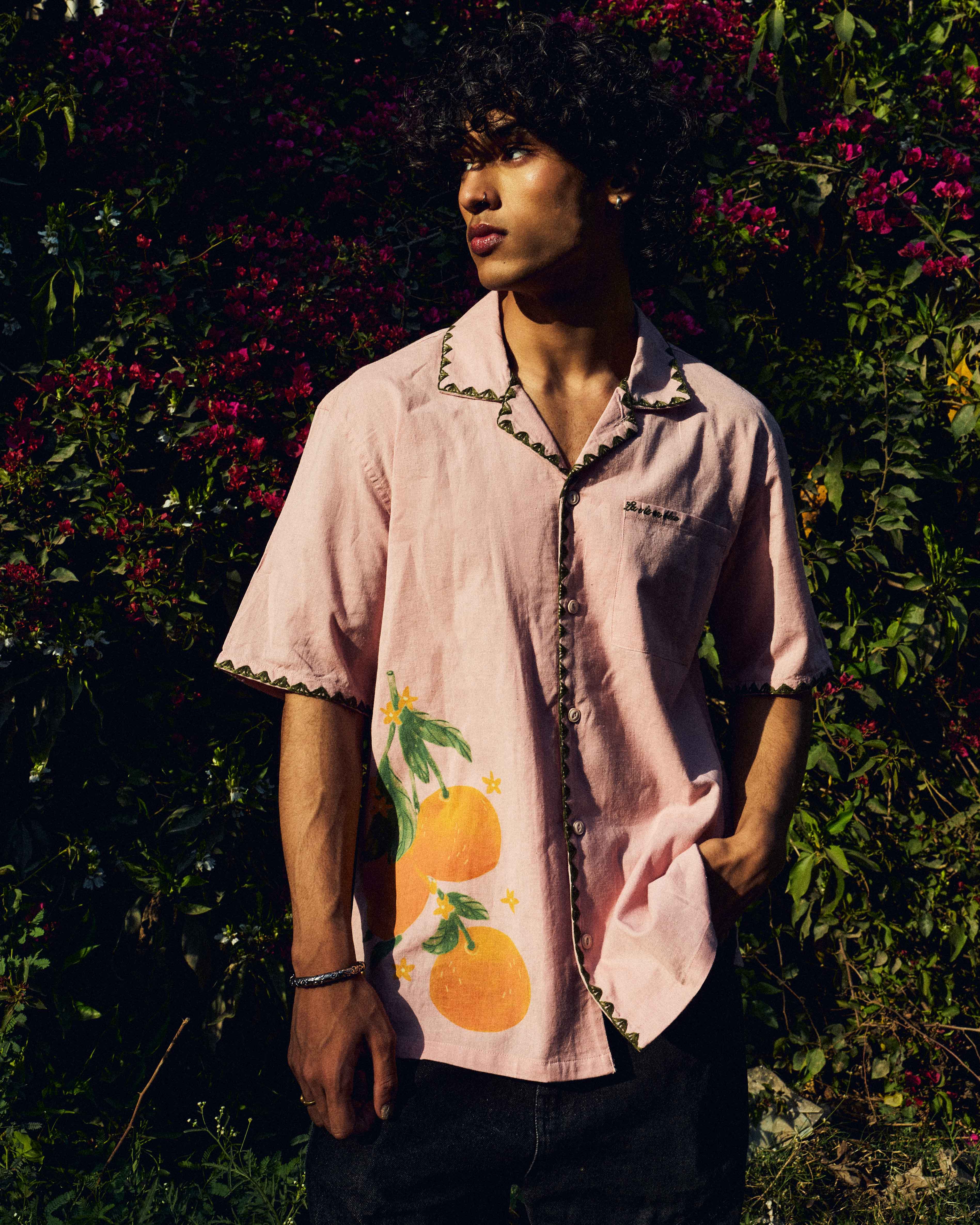 Citrus Blush Resort Shirt