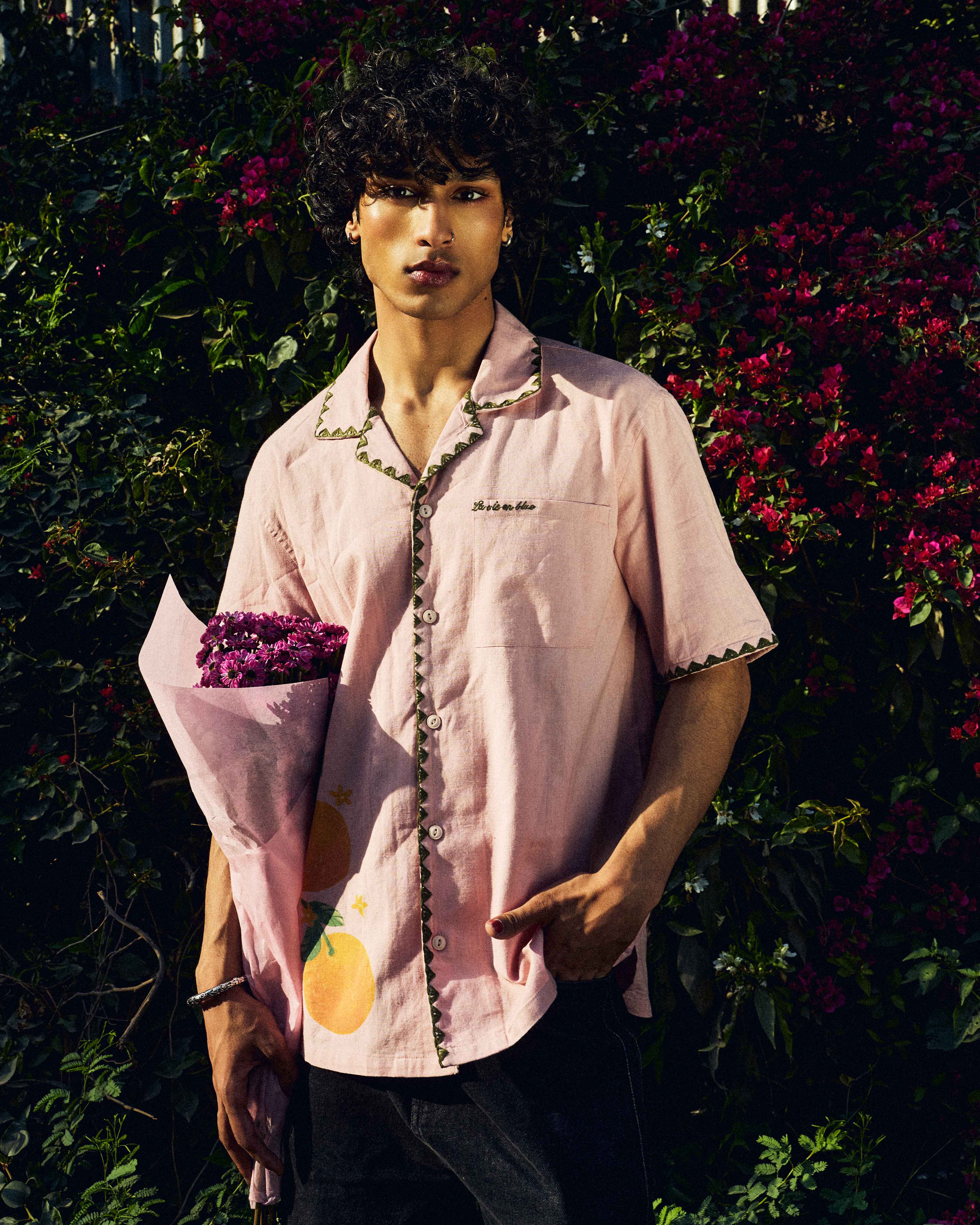 Citrus Blush Resort Shirt - Image 3