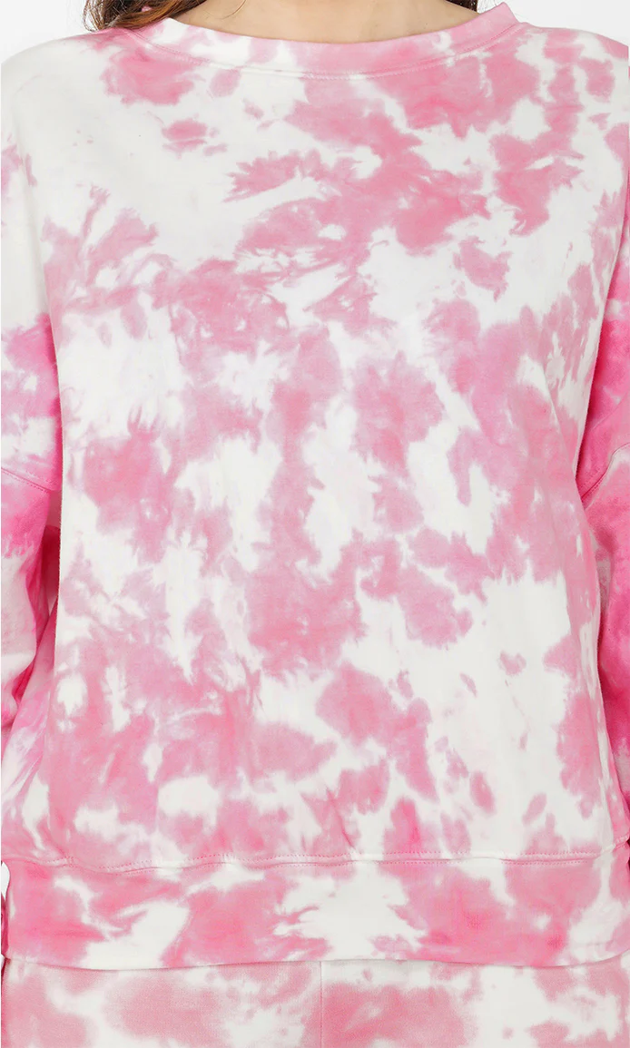 Tie & Dye Oversized Sweatshirt and Joggers Set - Image 5