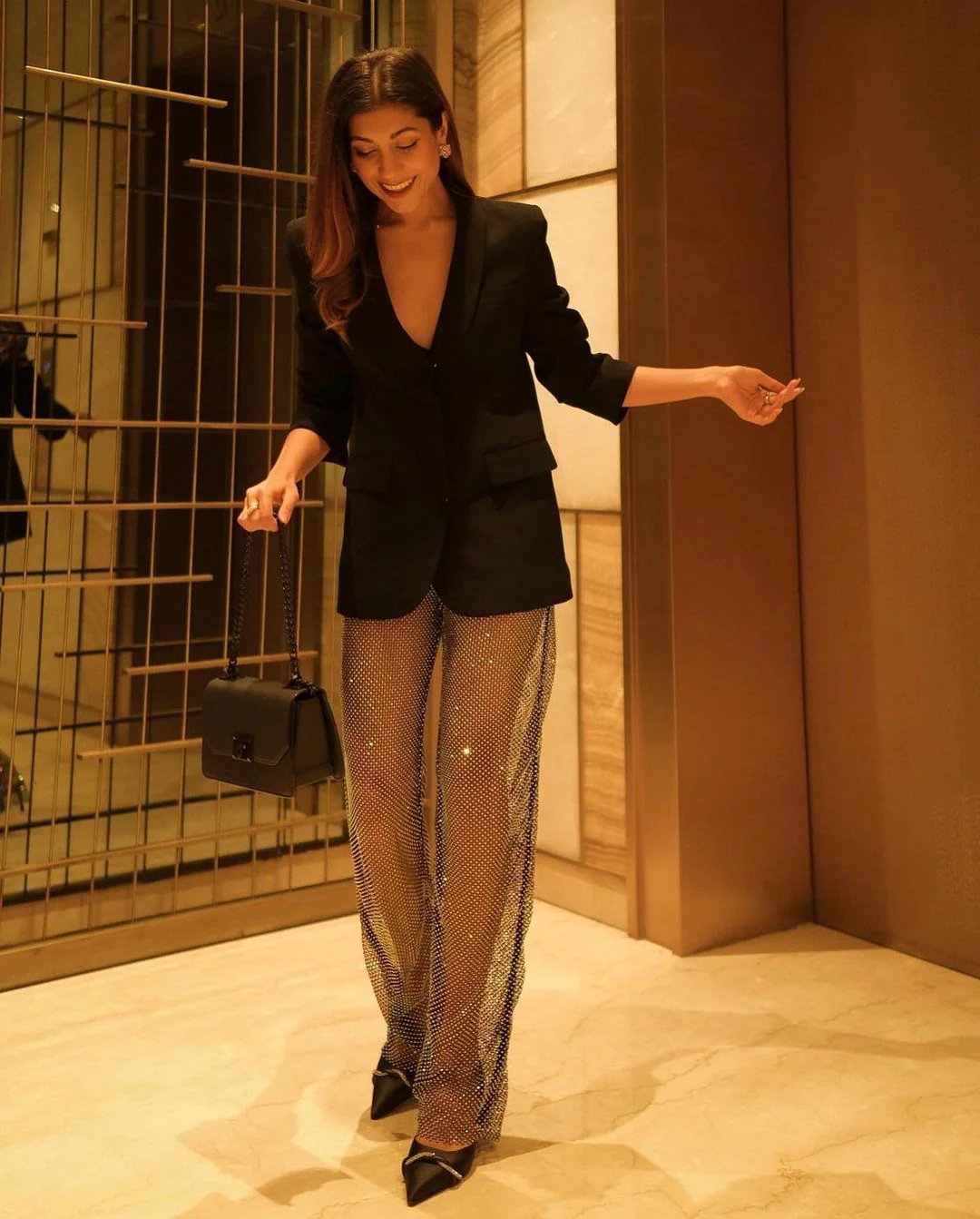 Diamond Mesh Pants - Image 7