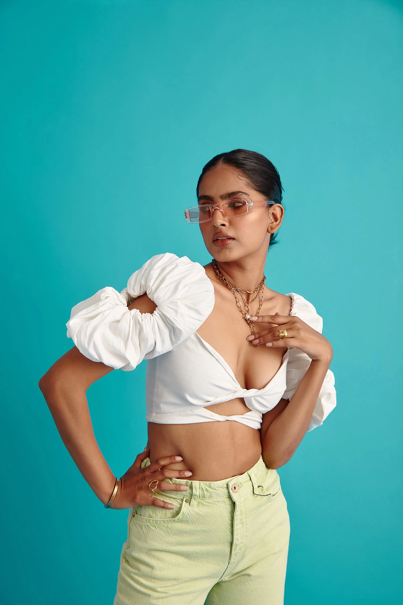 Double-Twist Scrunchie Top - Image 2