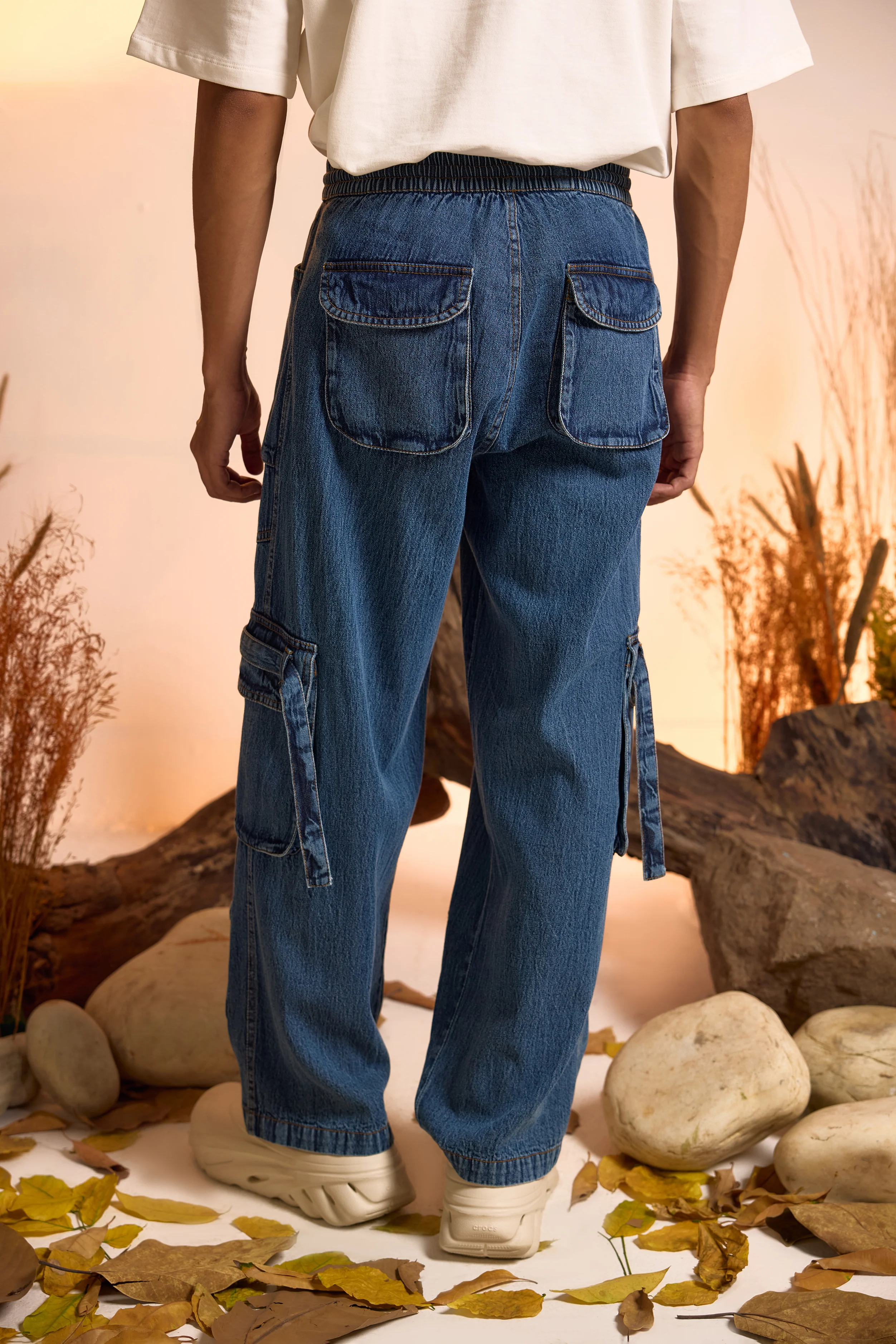 Drifter Denim Cargo Jeans-Men - Image 4