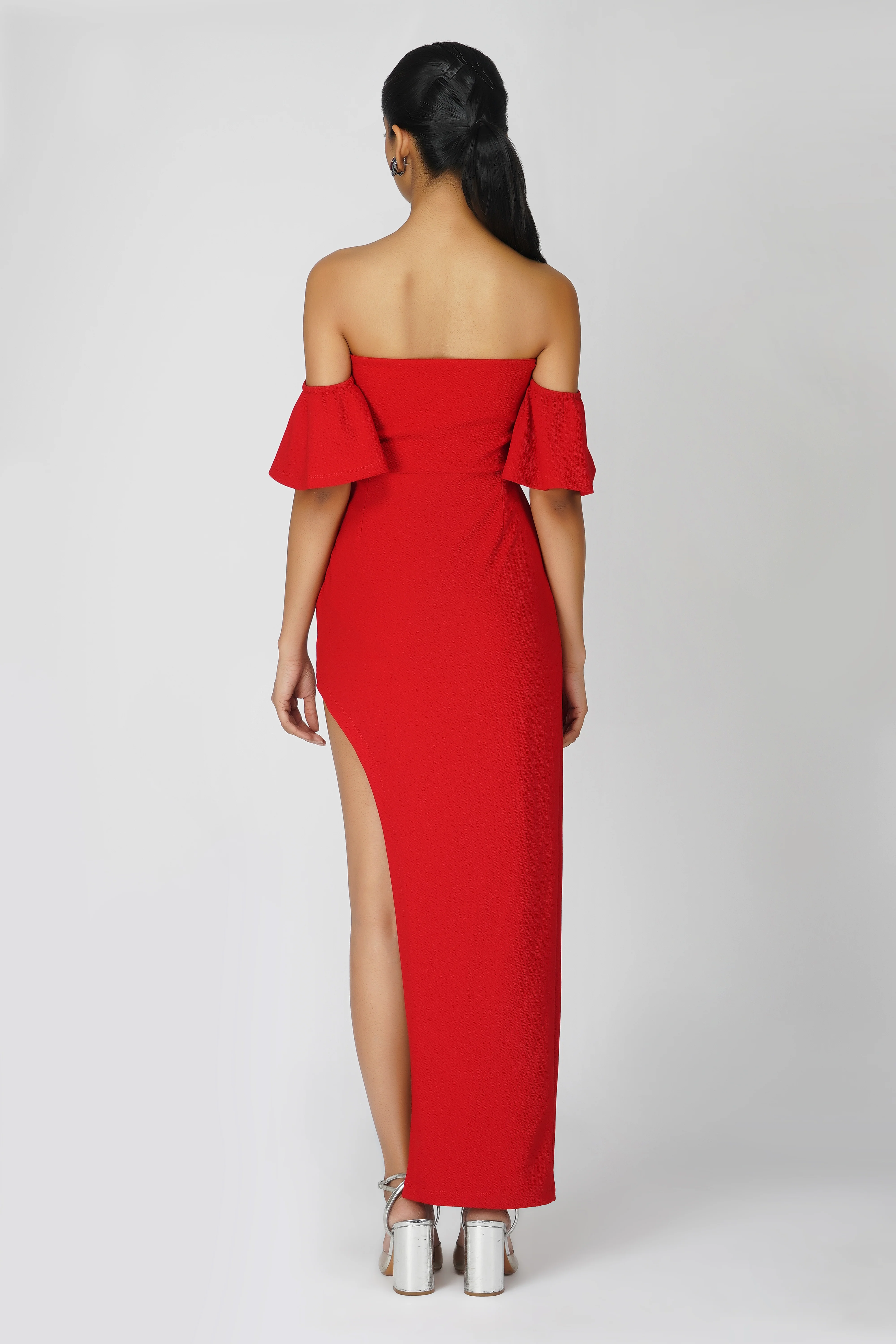 Emily In Paris: Front Cutout Slim Maxi Dress - Image 4