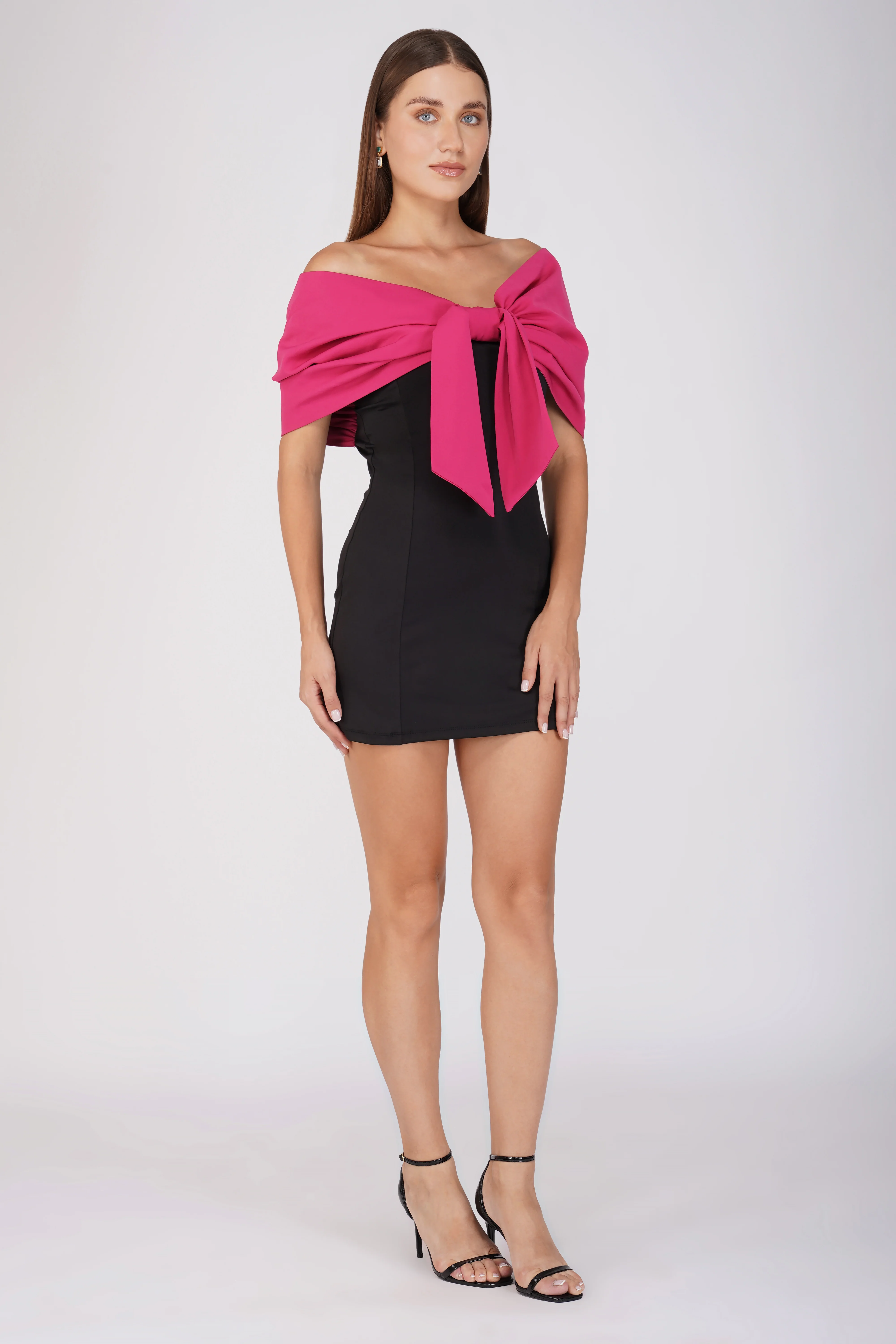 Emily In Paris: Pink Bow Mini Dress - Image 6