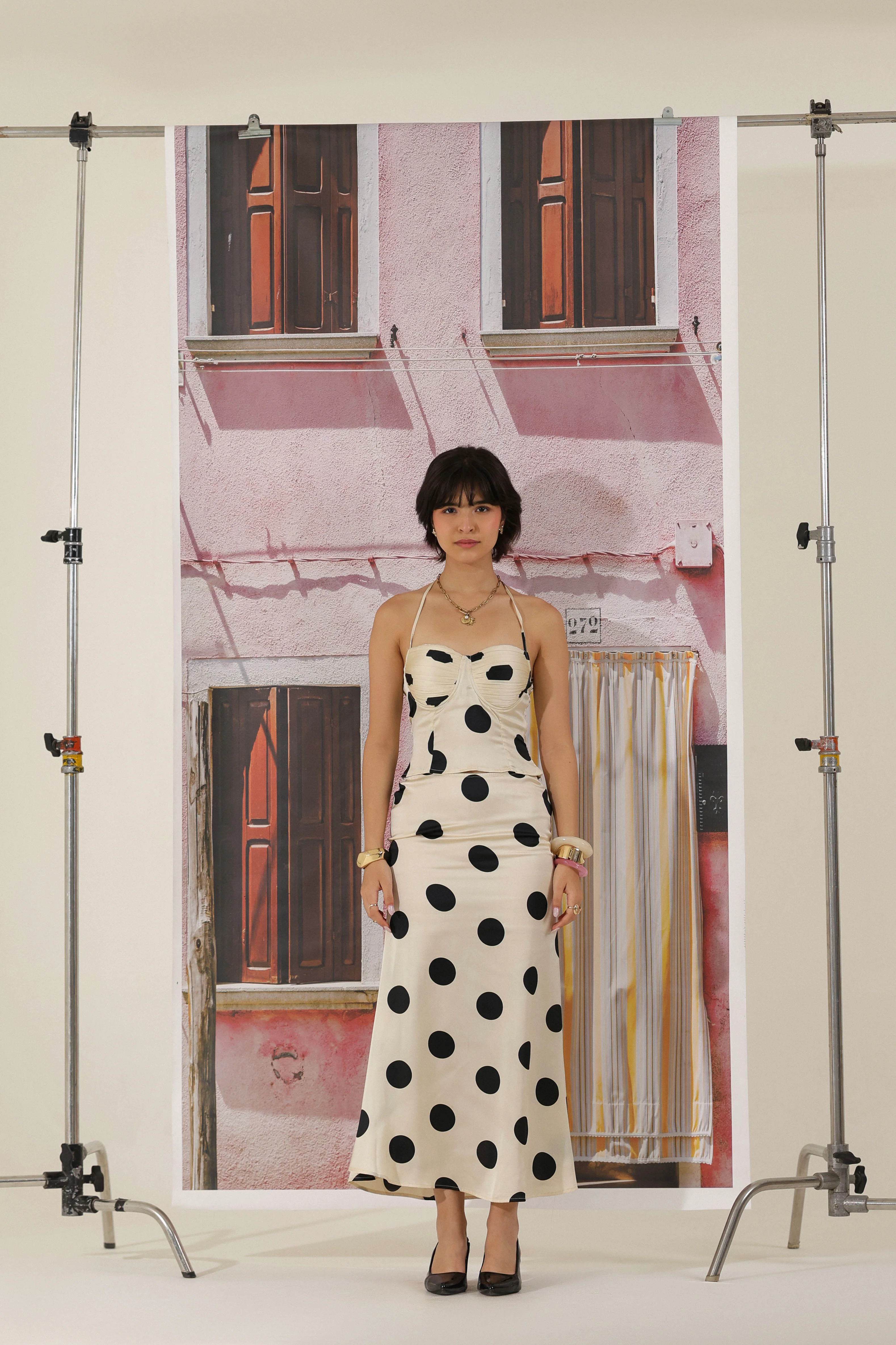 Espresso Martini Polka Dot Co-Ord Set