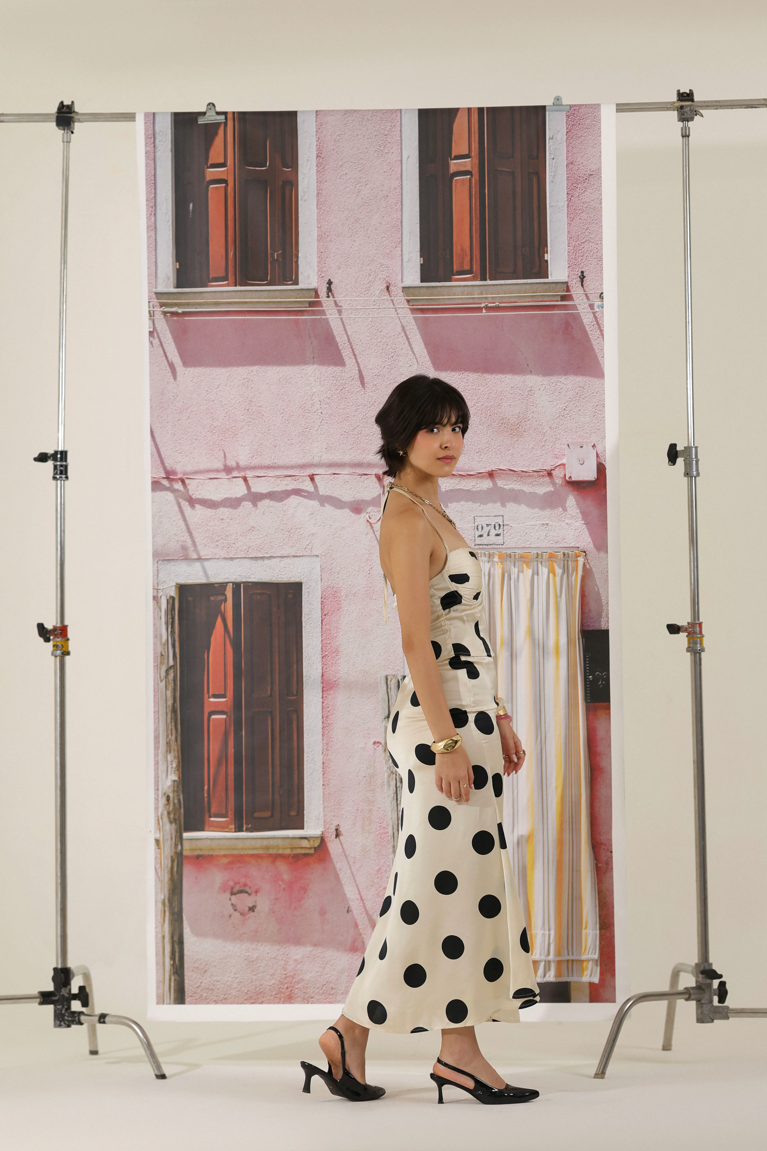 Espresso Martini Polka Dot Co-Ord Set - Image 2