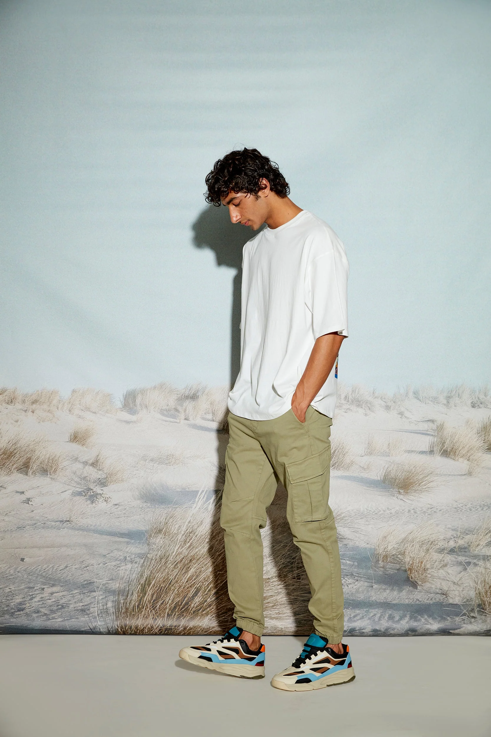 Find Meaning In The Mess Oversized T-shirt - Image 3