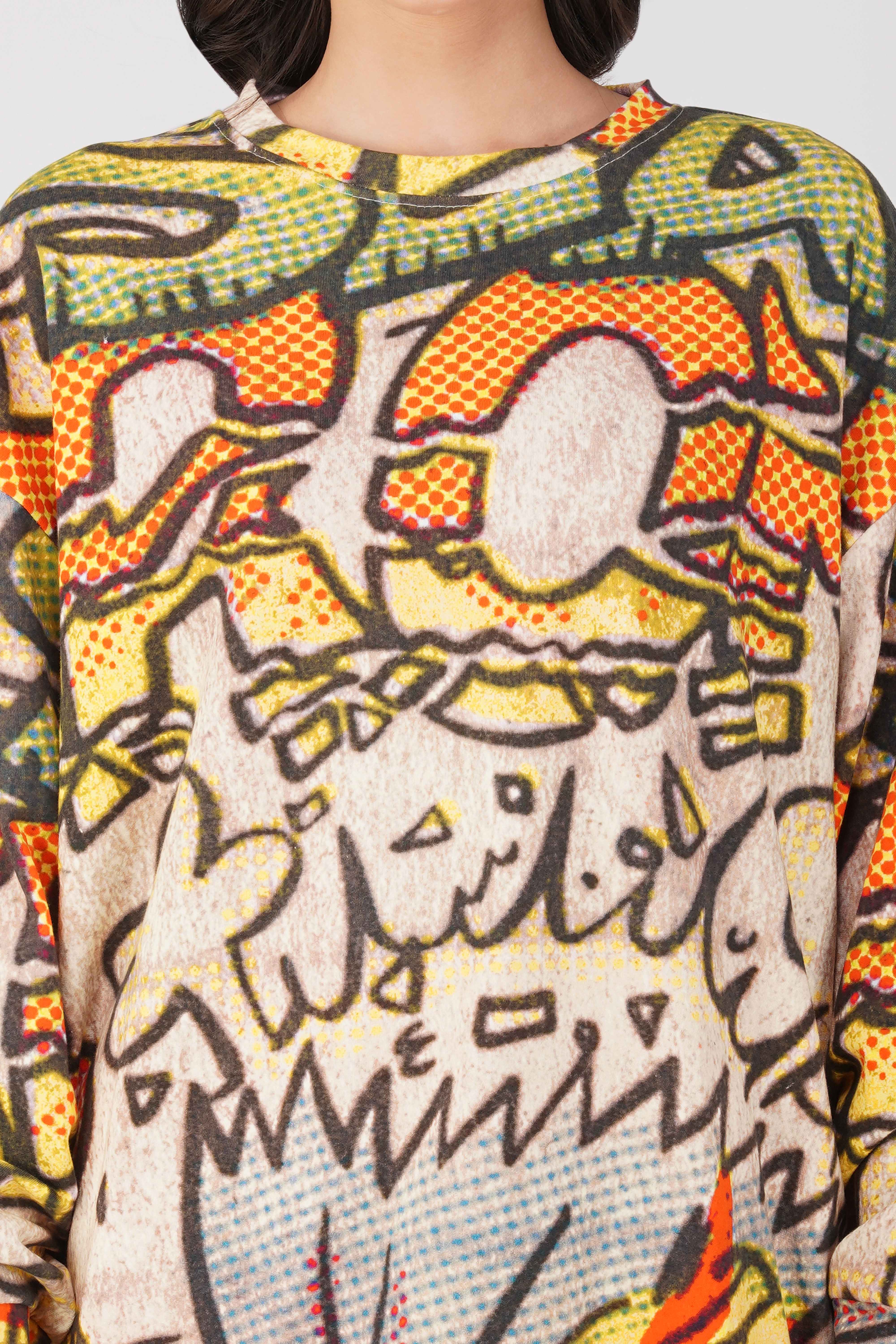 Garfield: Blown Out Oversized Sweatshirt - Image 6