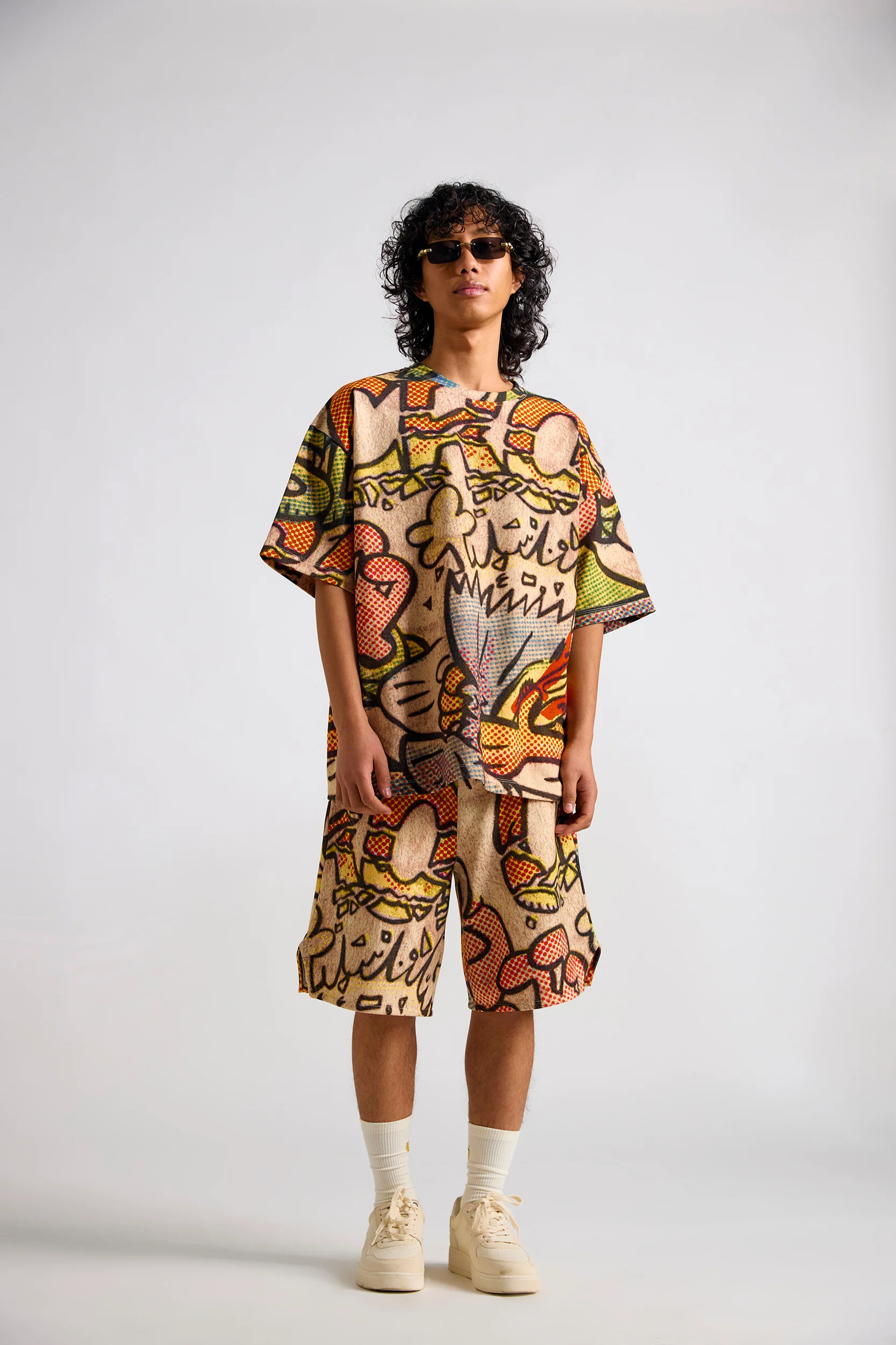 Garfield:Blown Out Printed Men's Shorts - Image 4