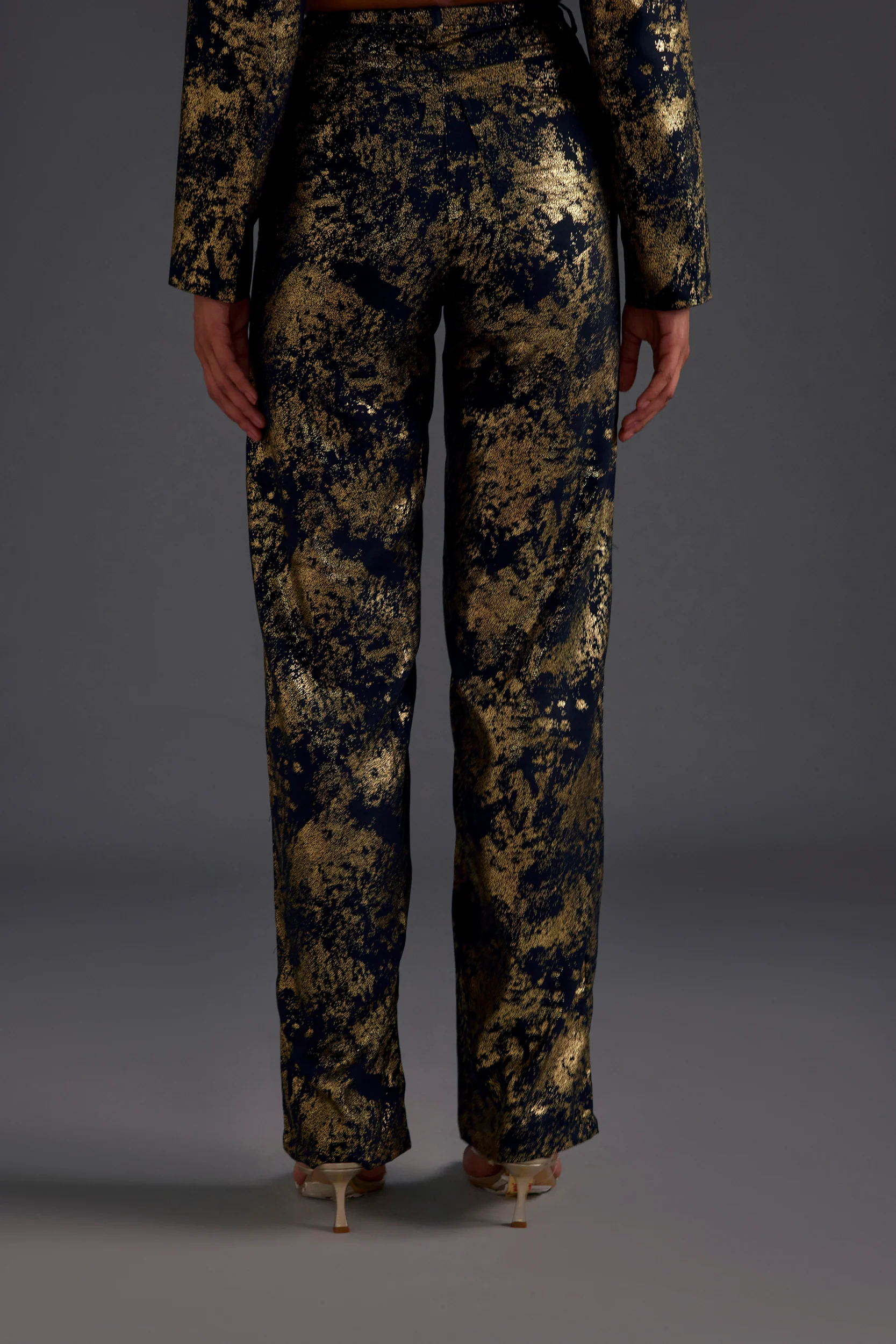 Gold Heathermoss Trousers - Image 3