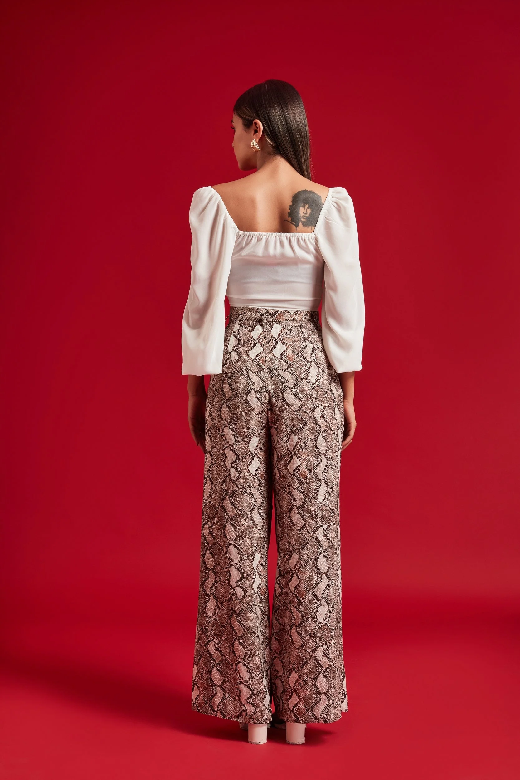 Long Sleeve Front Rushed Tunnel Top - Image 4