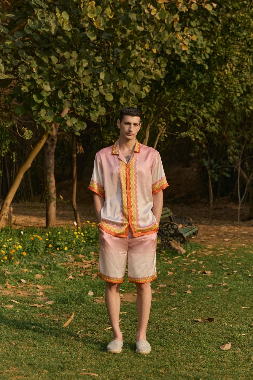 Men's Ombre Printed Co-ord set - Image 6