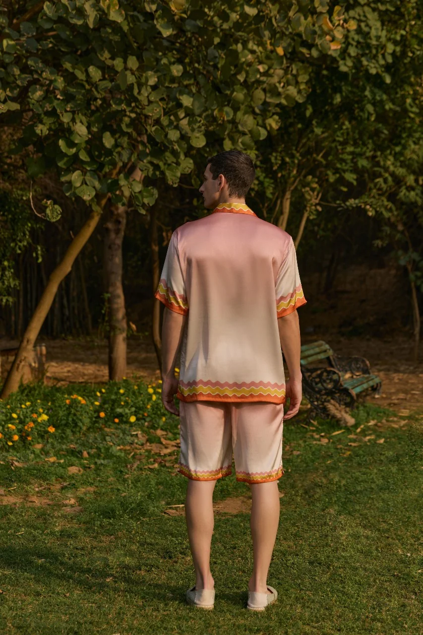 Men's Ombre Printed Shorts - Image 5