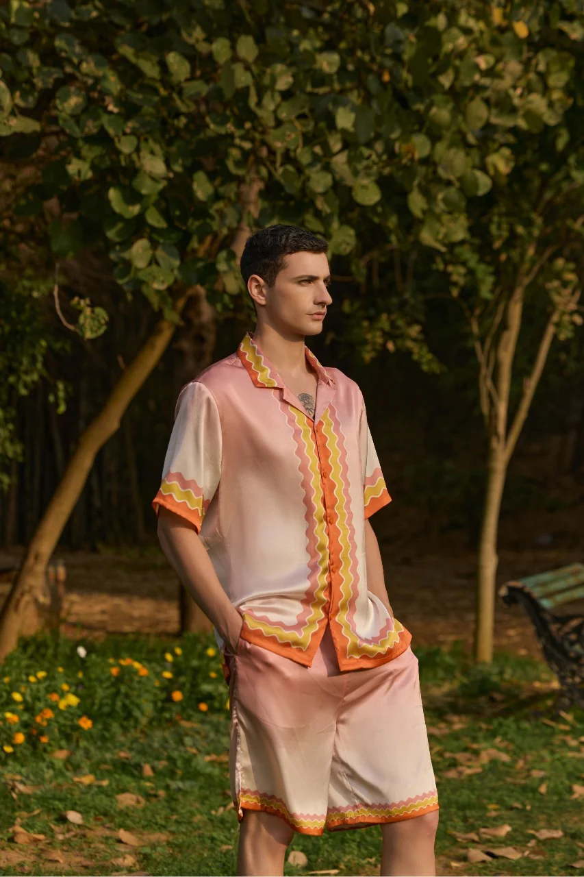 Men's Ombre Printed Co-ord set - Image 9