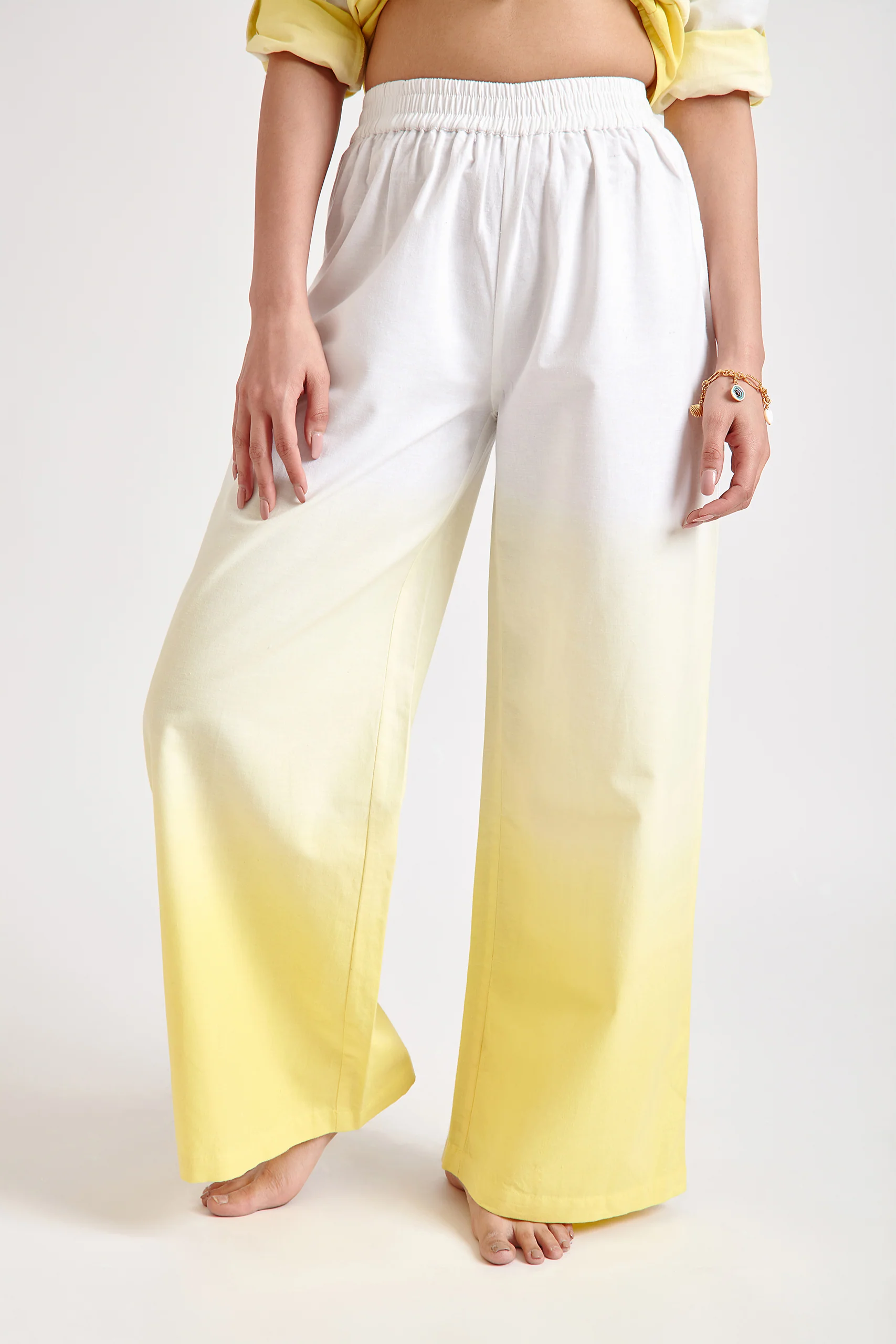Yellow Ombre Trouser - Image 3