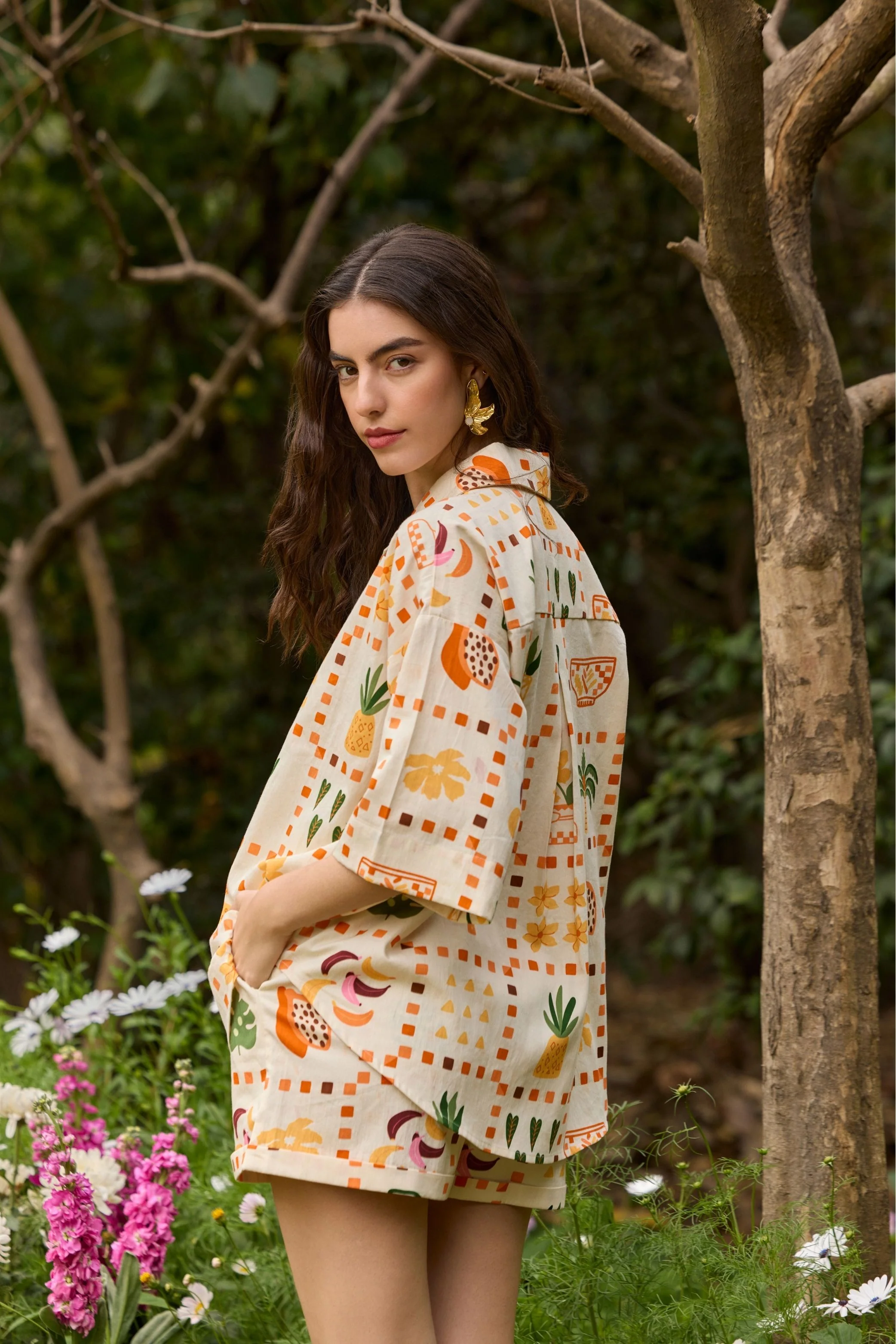 Printed Oversized Shirt - Image 6