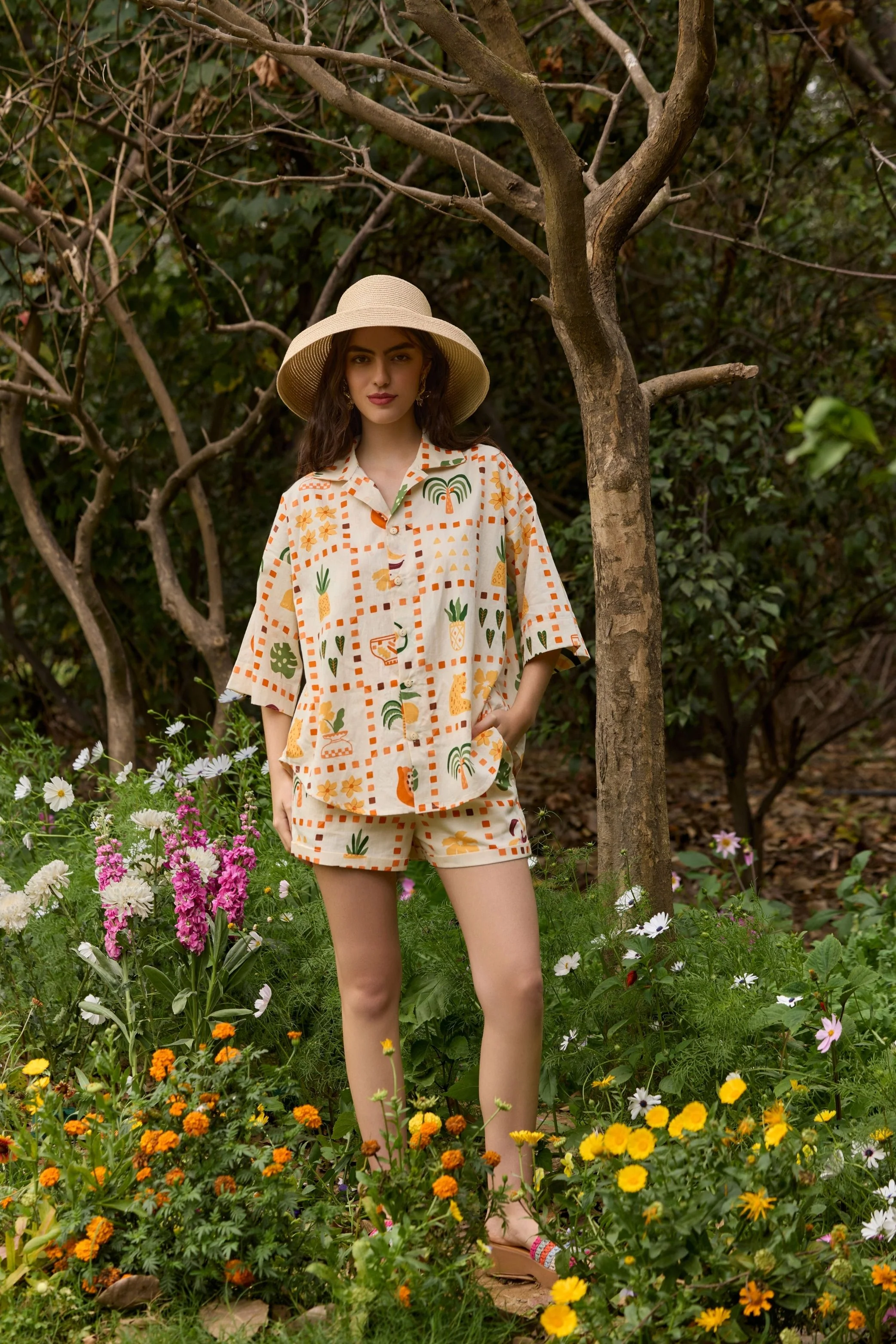 Printed Oversized Shirt - Image 4
