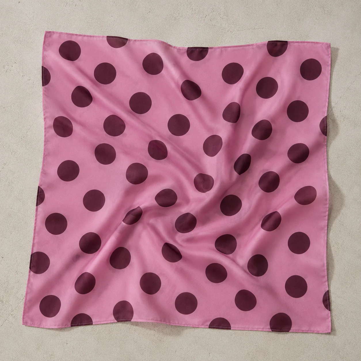 Rosé Sky Polka Scarf - Image 3