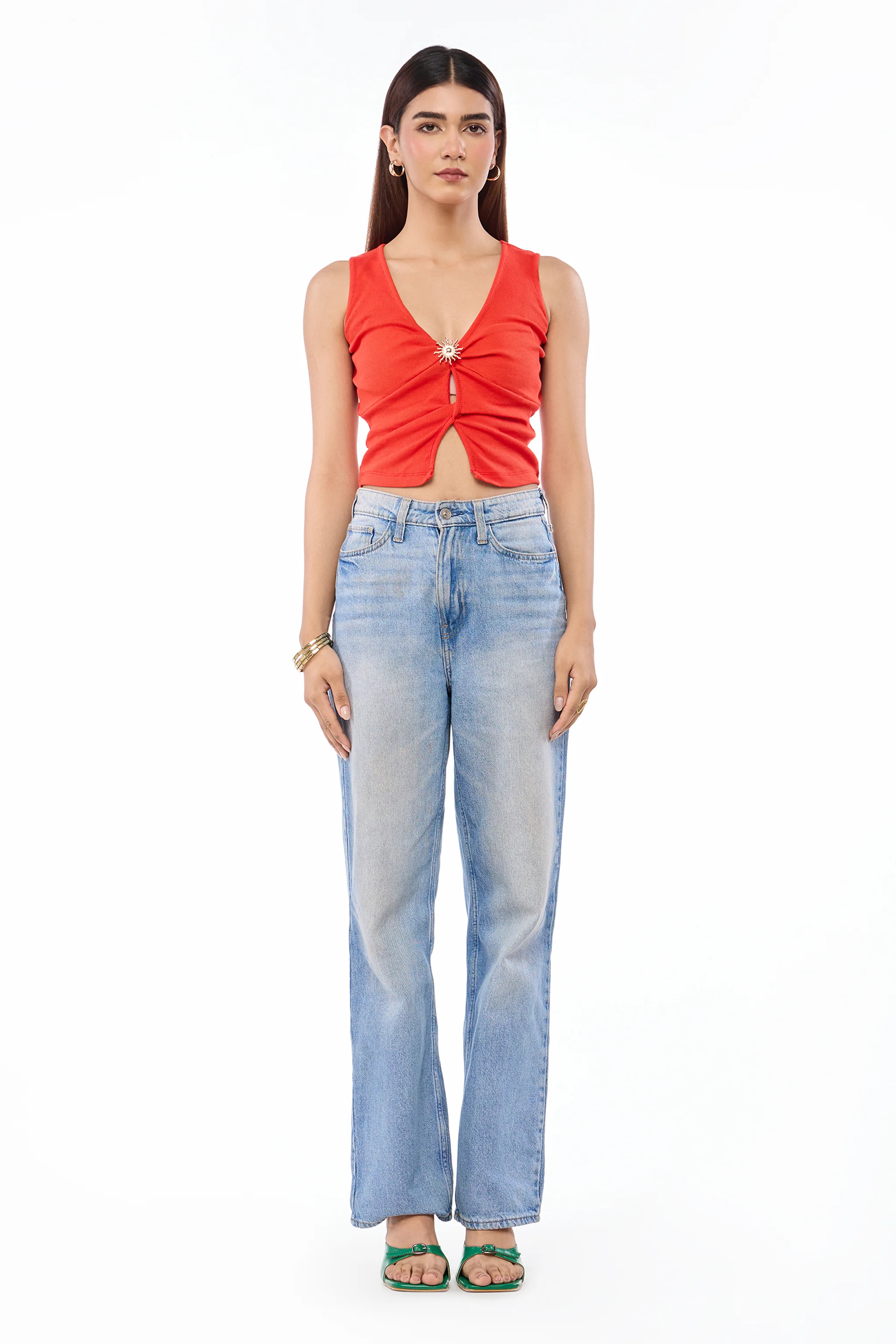 Scarlet Fever Twist Top - Image 3