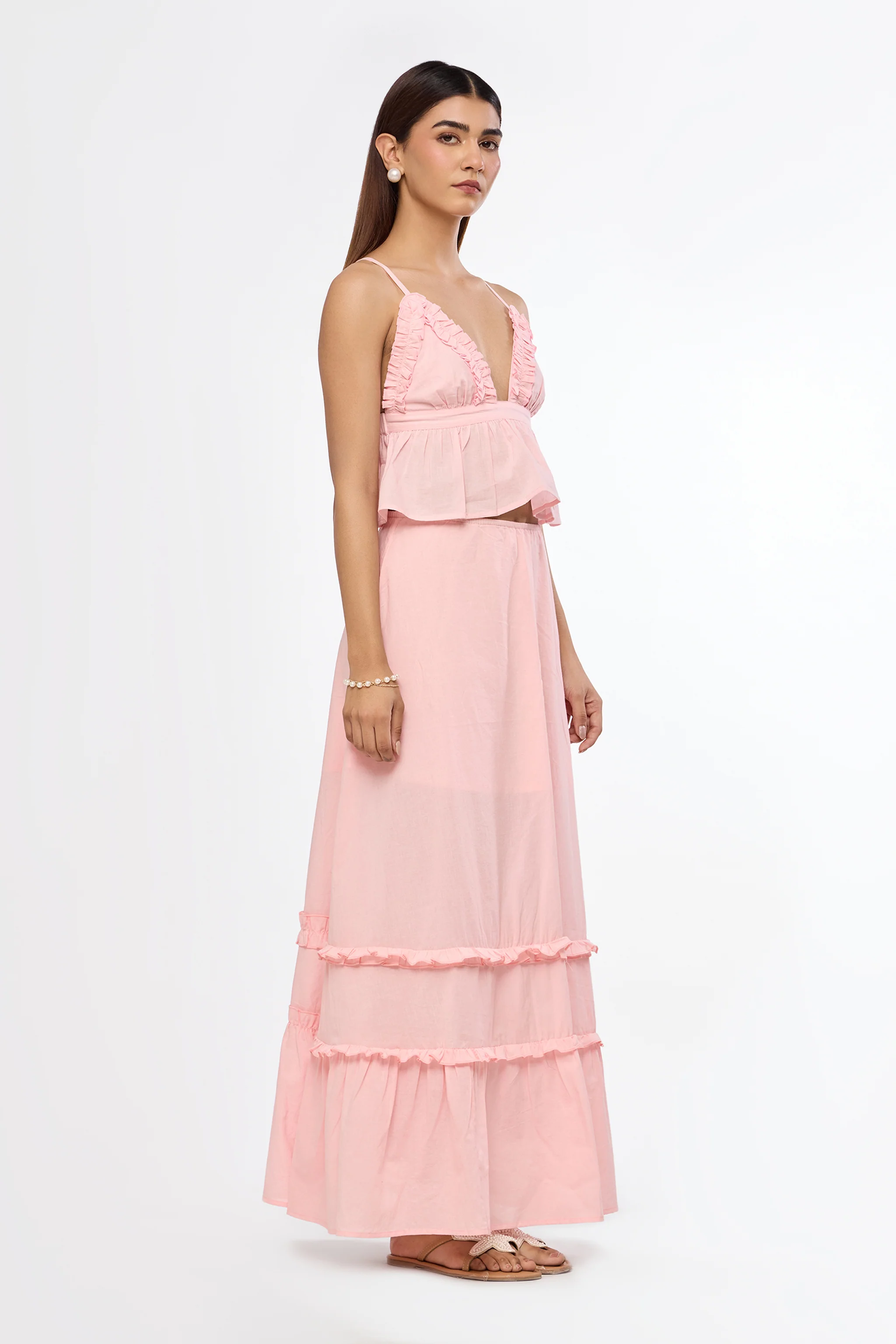 Soft Pink Breeze Co-Ord Set - Image 3
