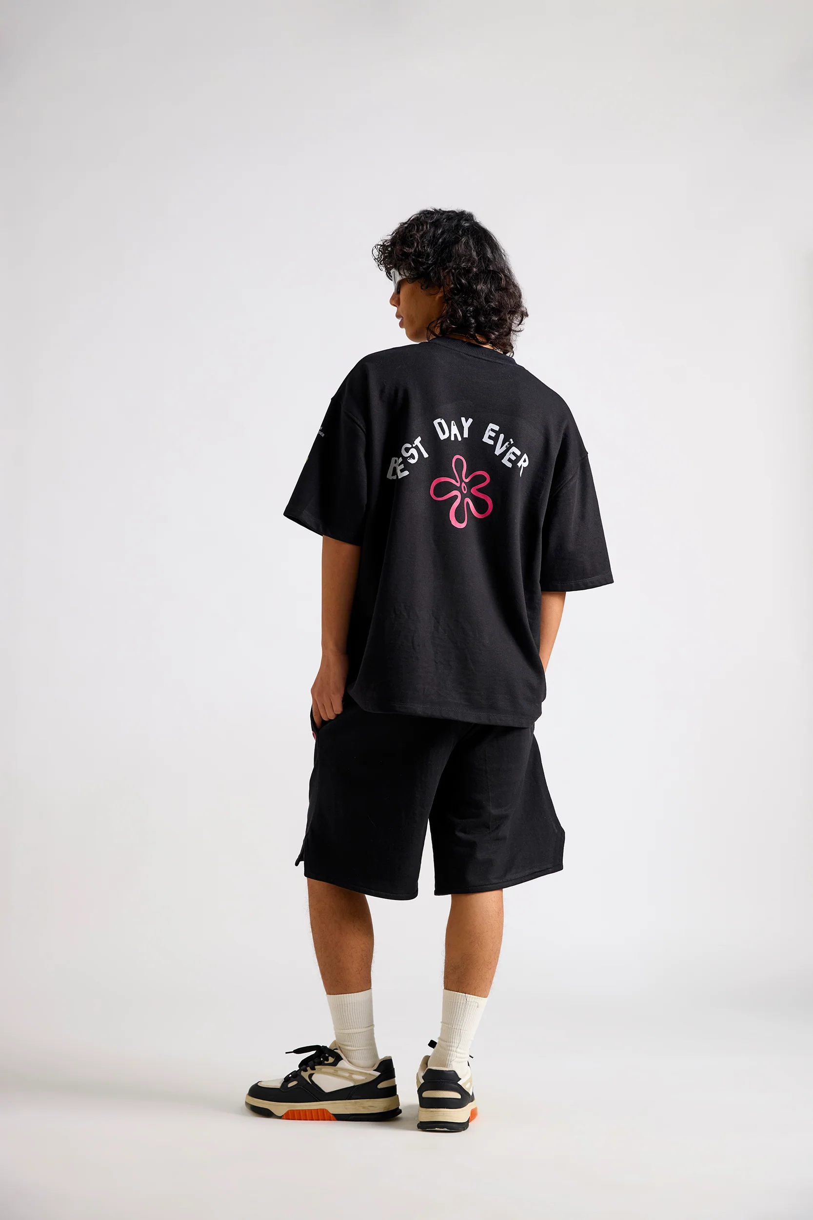 Spongebob:Best Day Ever Men's Oversized T-shirt - Image 2