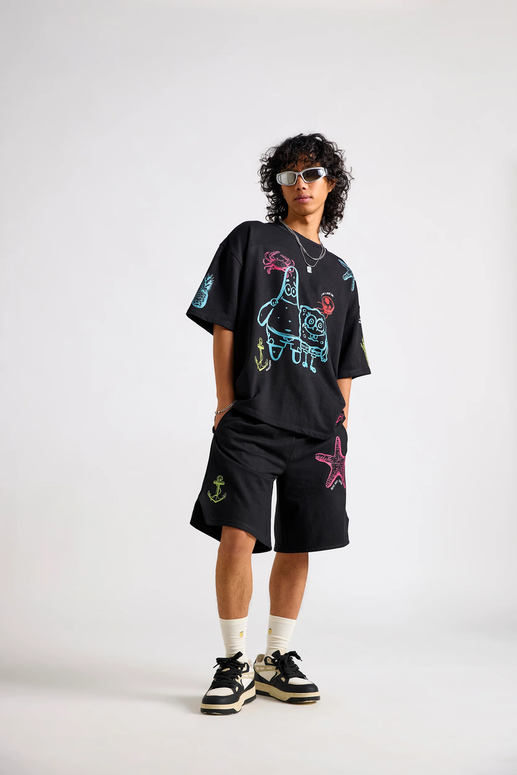 Spongebob:Best Day Ever Men's Oversized T-shirt - Image 4