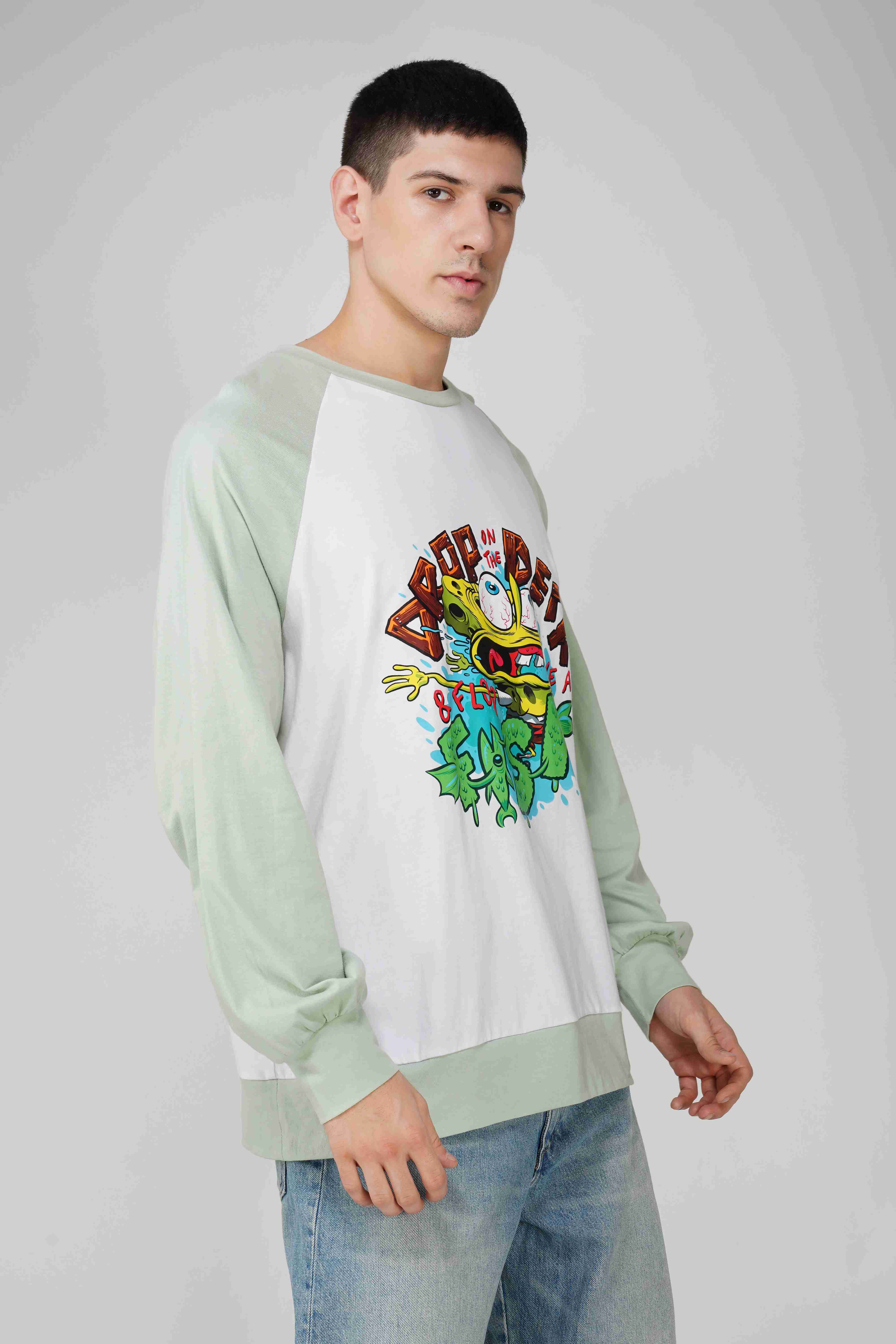 SpongeBob: Flop Like a Fish Men's T-shirt - Image 2