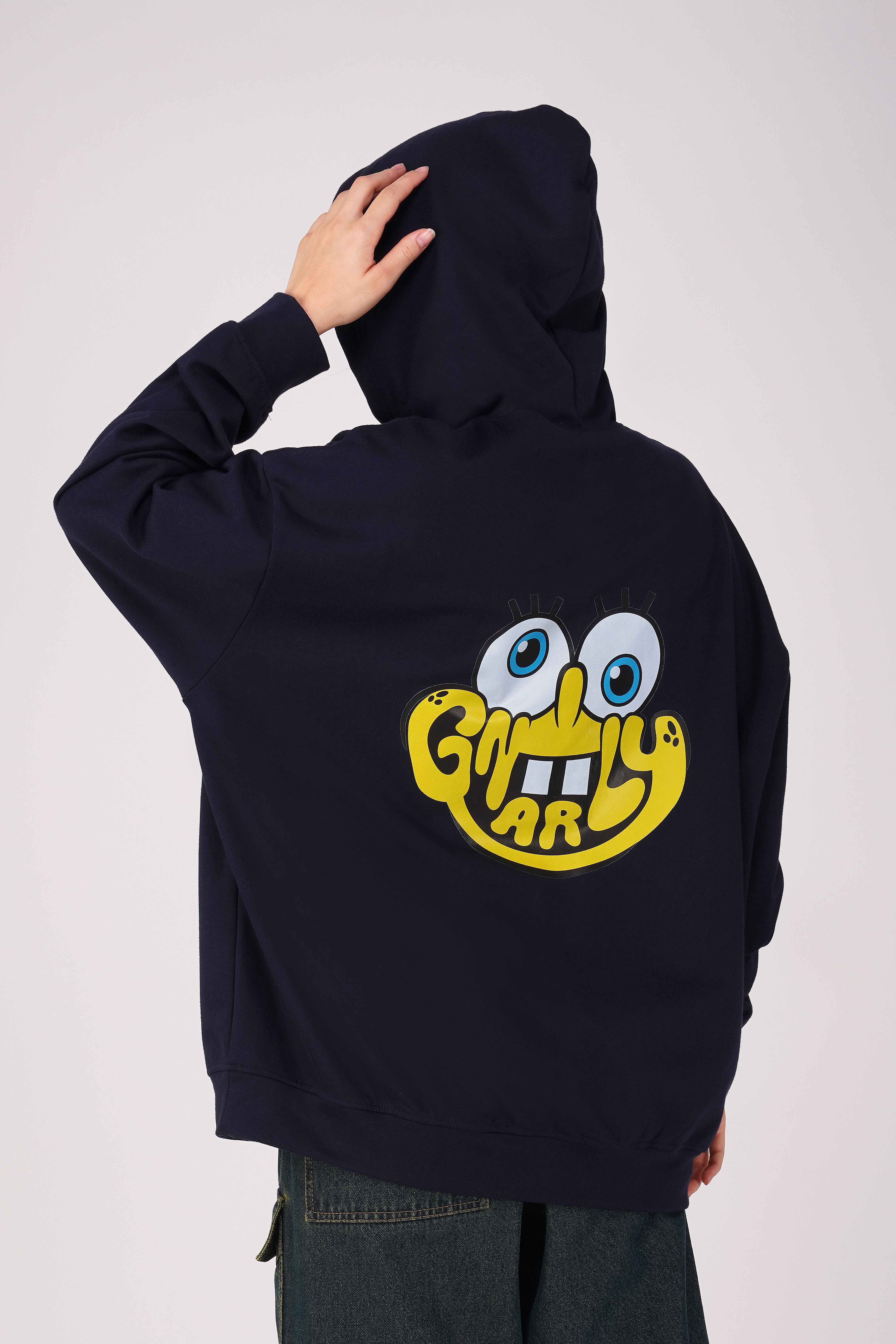SpongeBob: Gnarly Printed Oversized Hoodie - Image 5