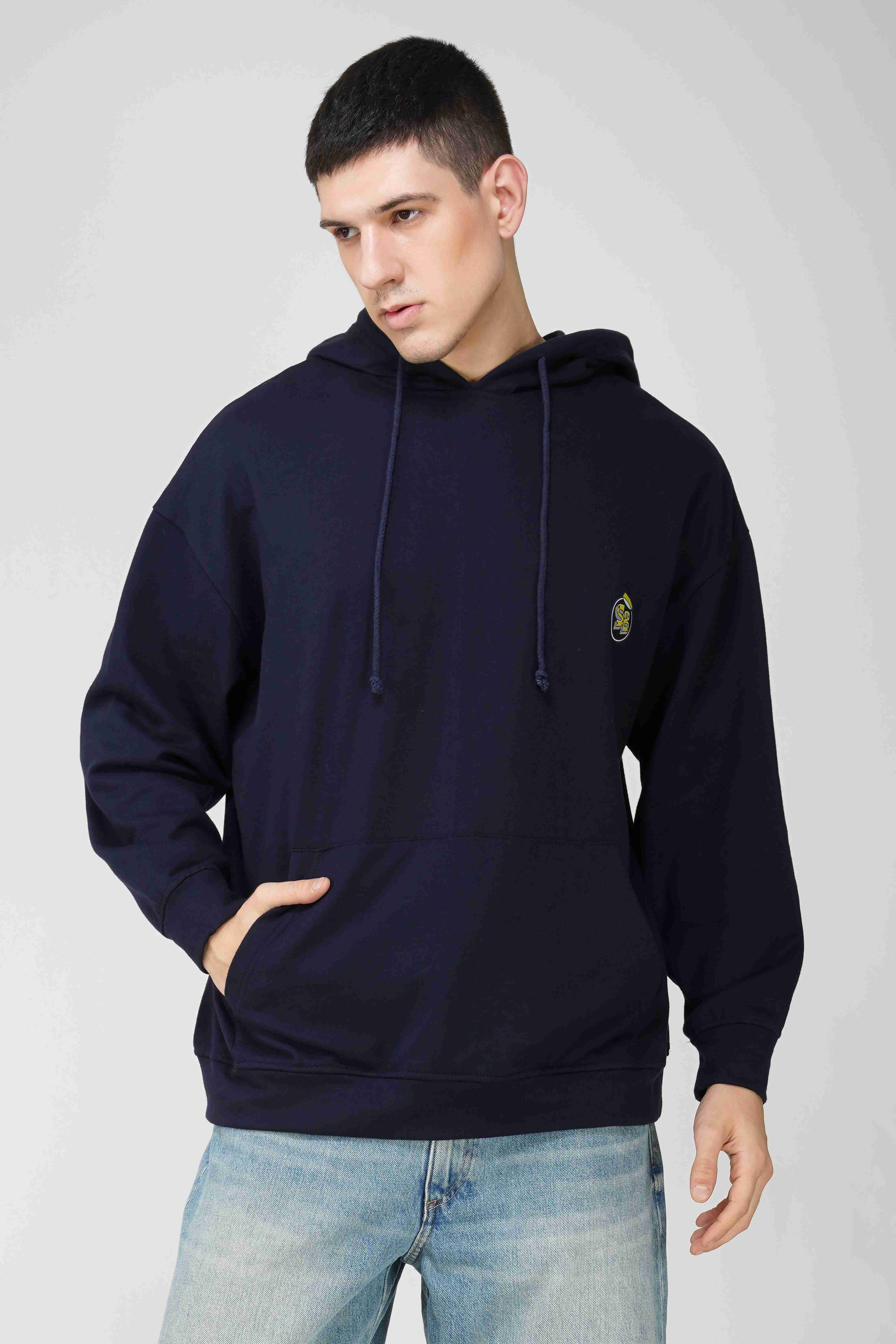 SpongeBob: Gnarly Printed Oversized Men's Hoodie - Image 3