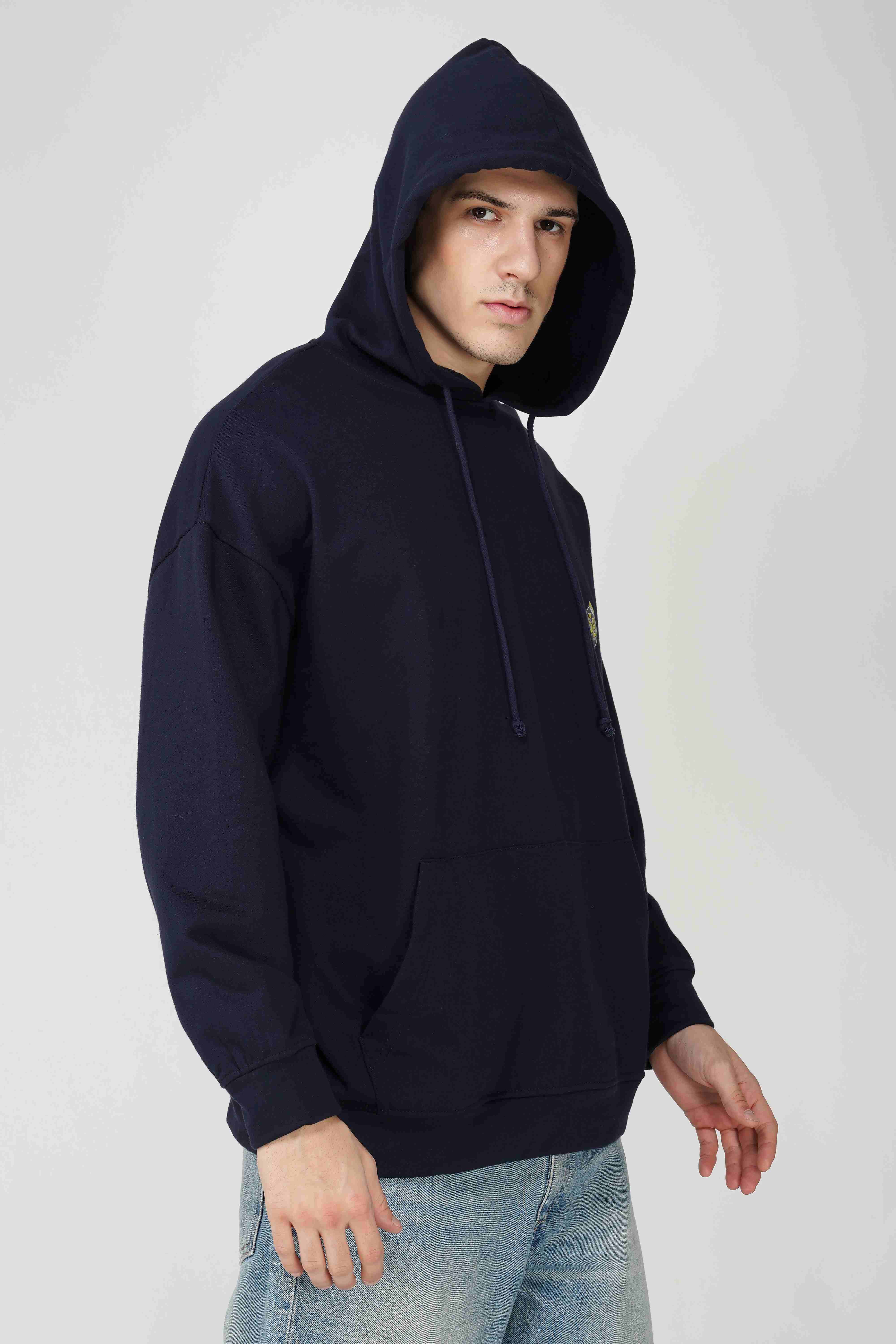 SpongeBob: Gnarly Printed Oversized Men's Hoodie - Image 4