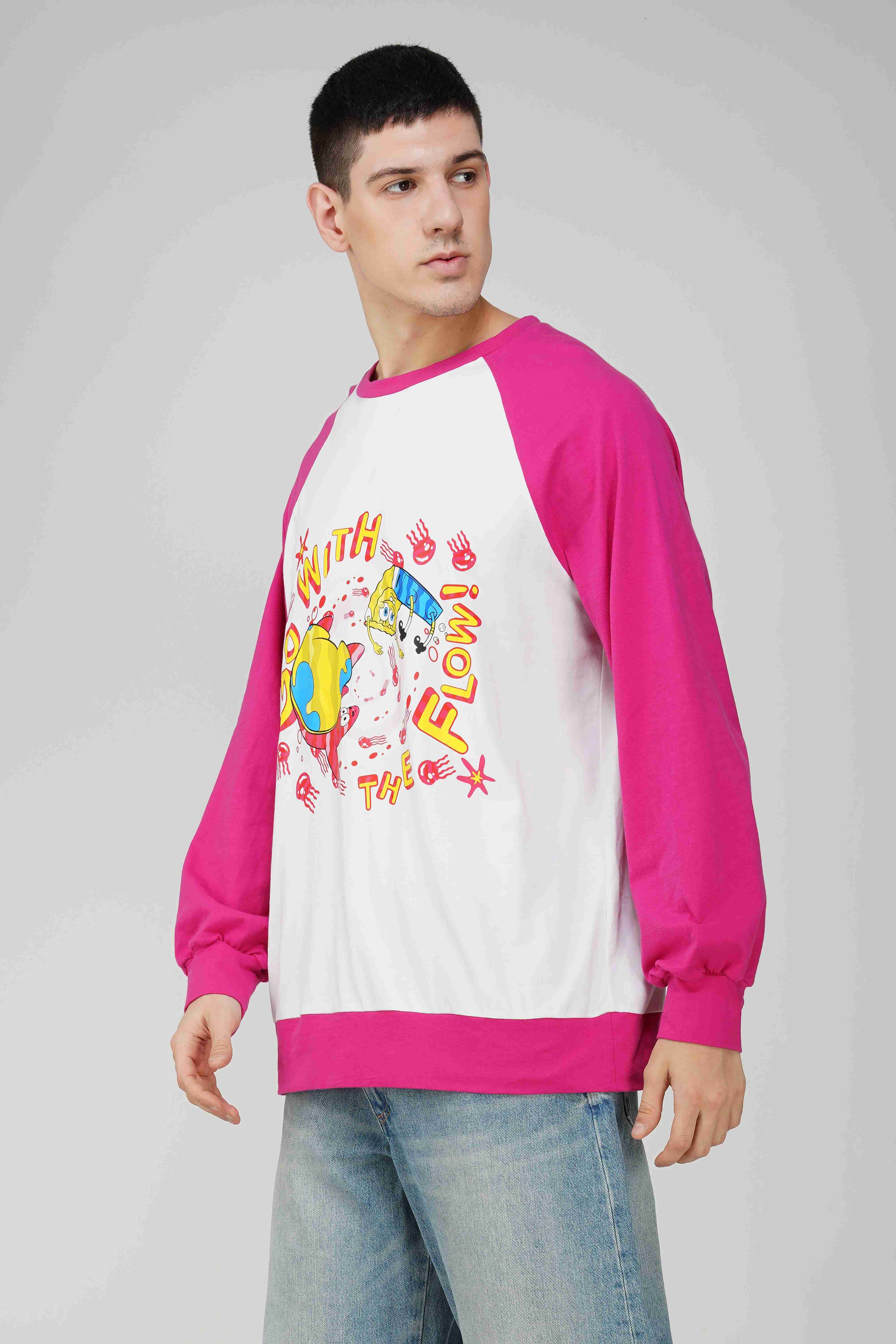 SpongeBob: Go with the Flow Men's T-shirt - Image 4