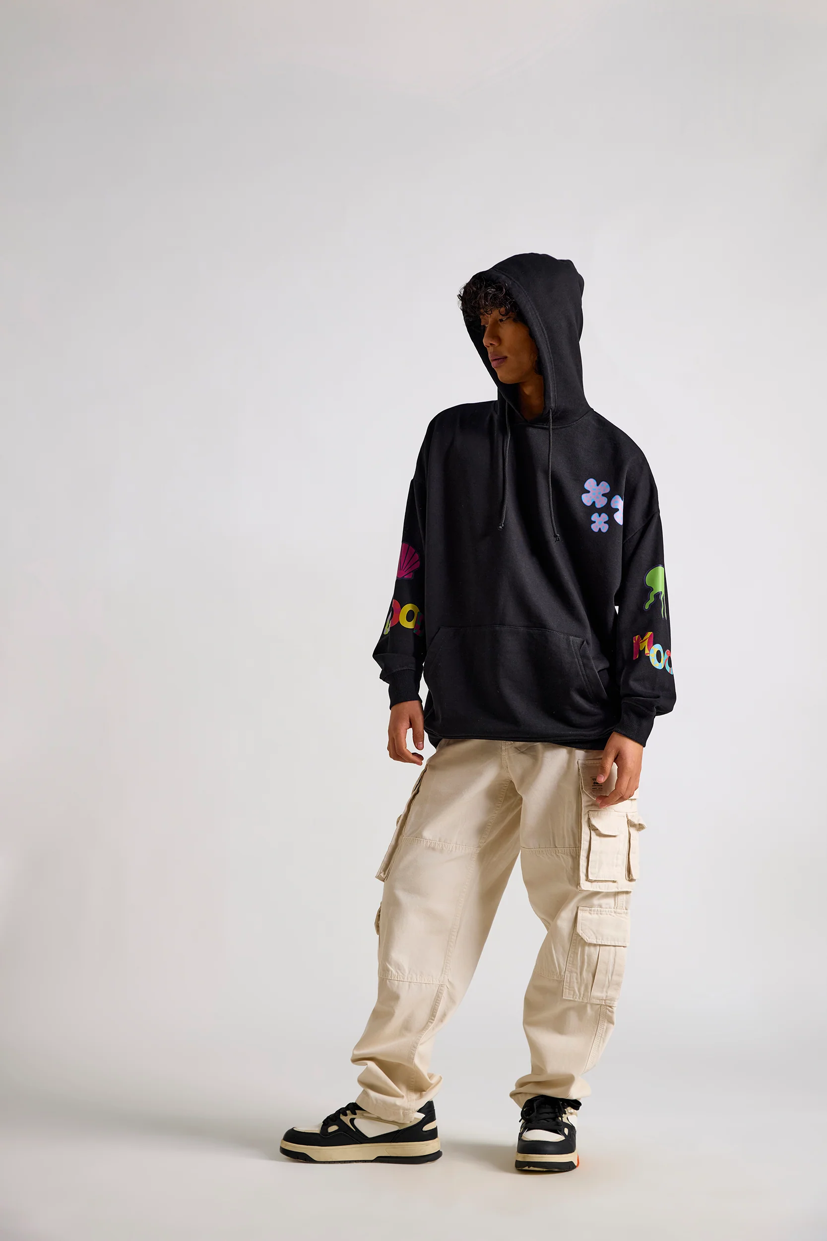Spongebob:Good Mood Oversized Hoodie - Image 10