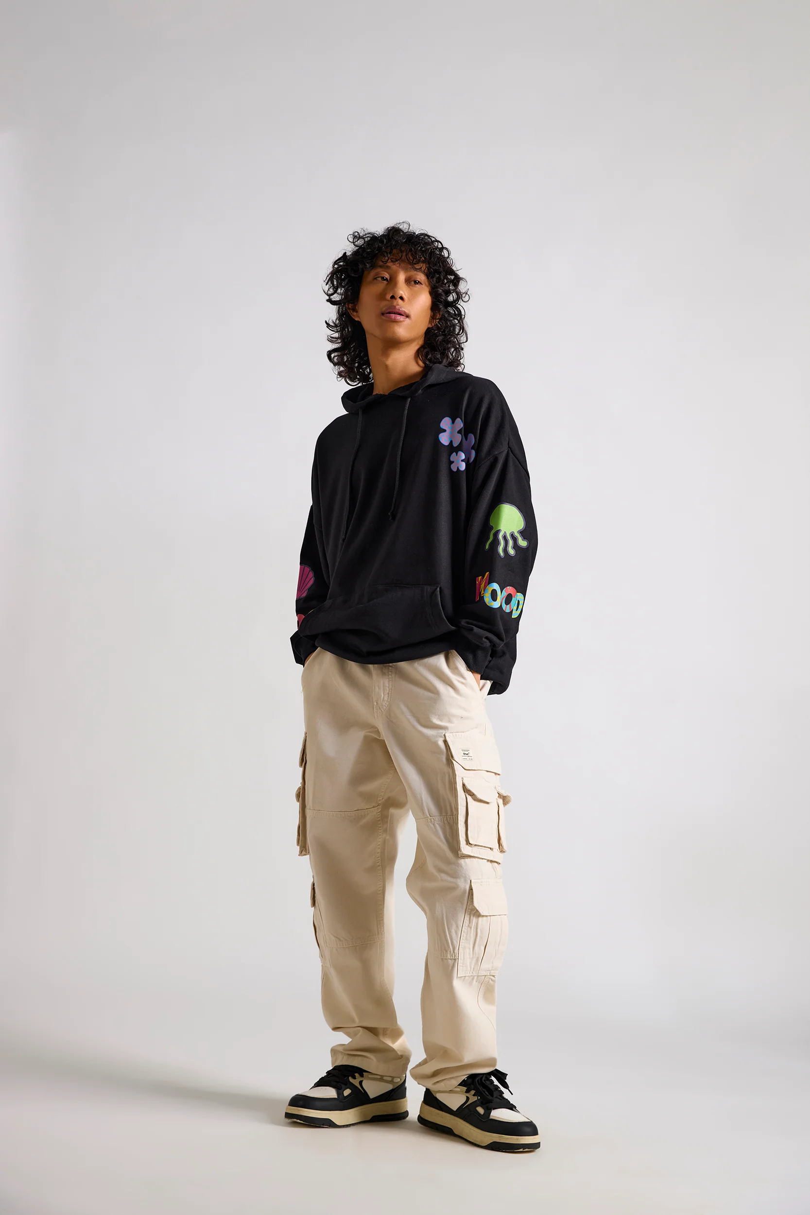 Spongebob:Good Mood Oversized Hoodie - Image 7