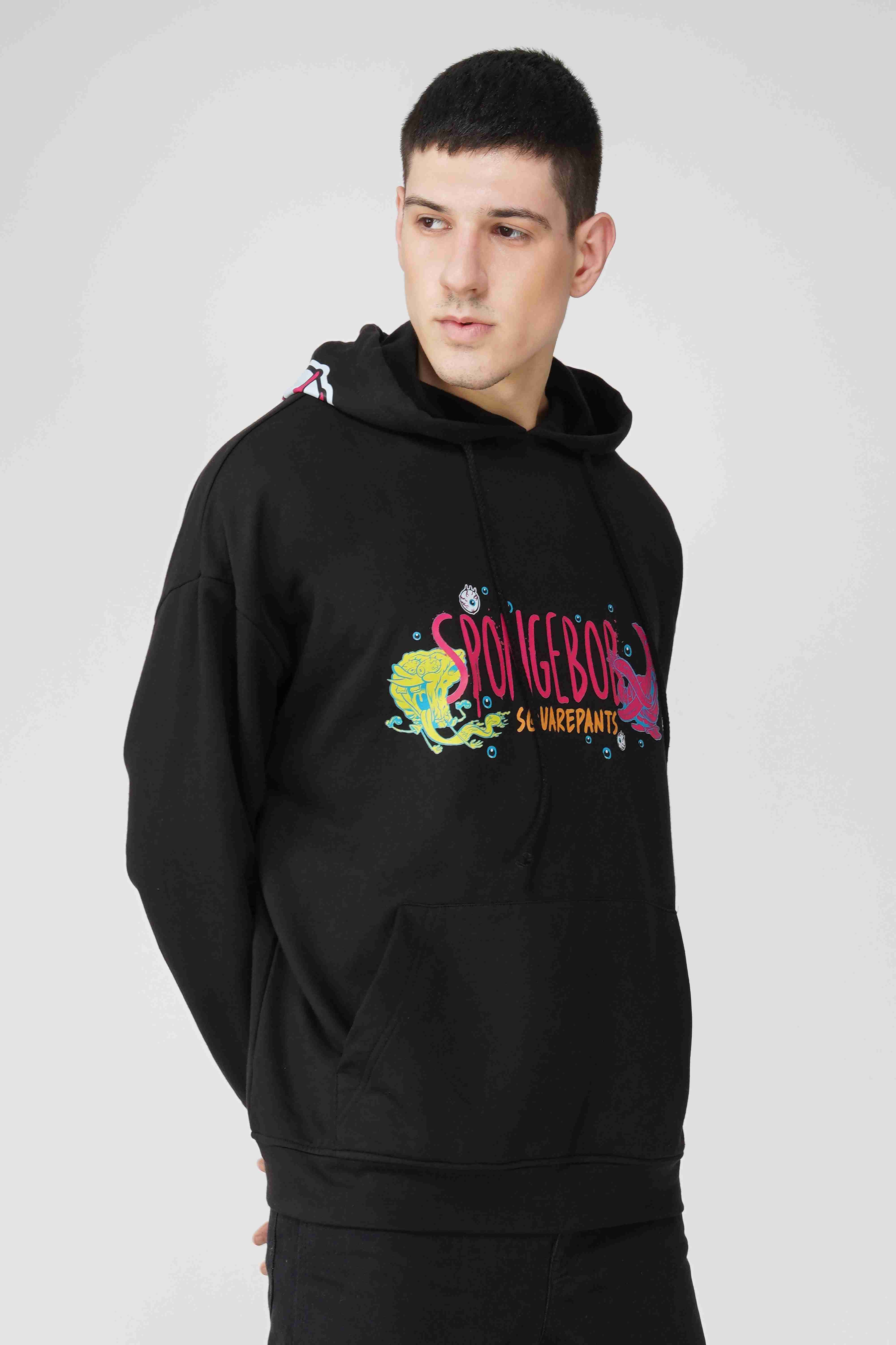 SpongeBob: I Can See You Oversized Men's Hoodie - Image 4