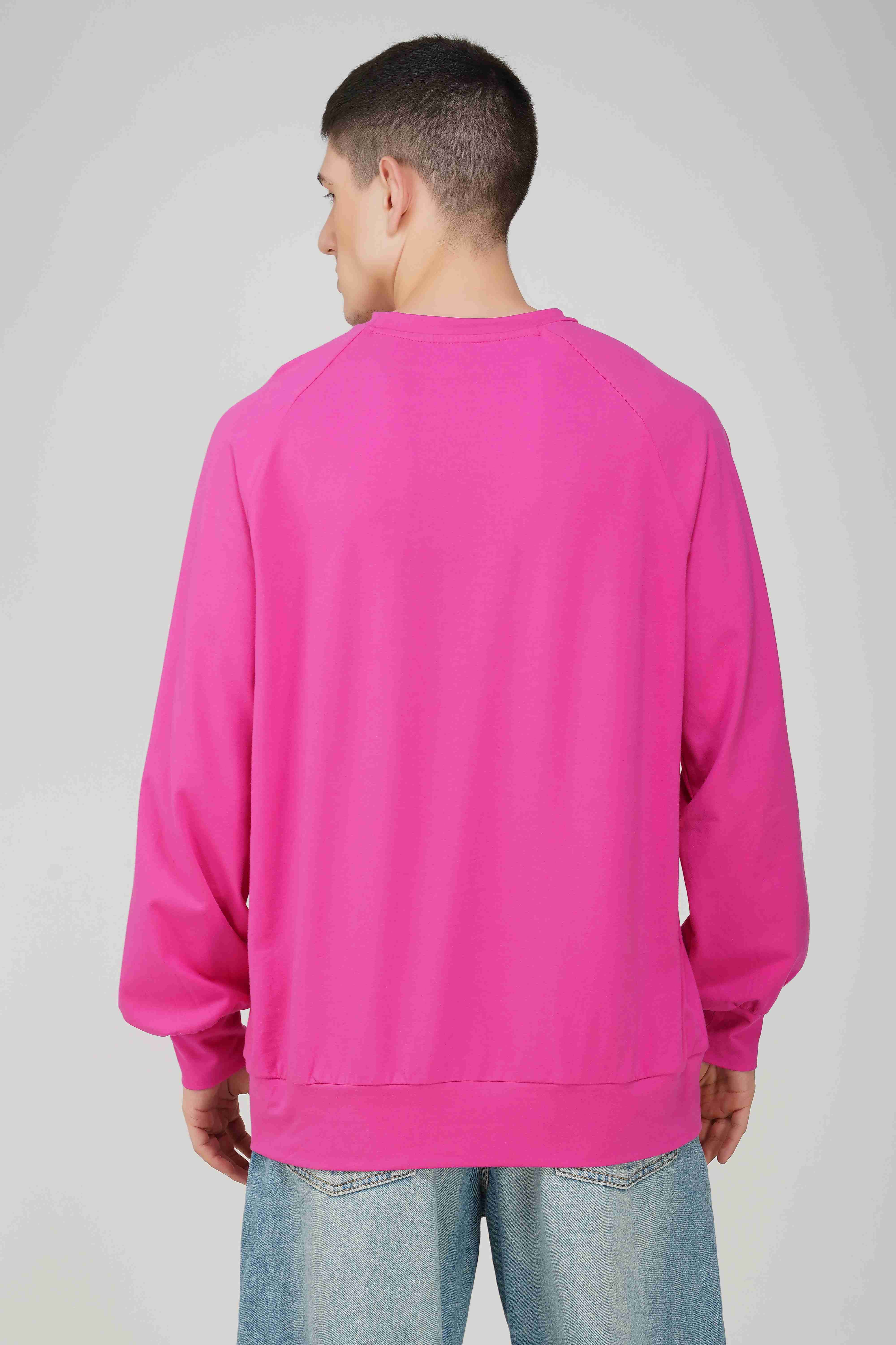 SpongeBob: Off to the Races Oversized Men's T-shirt-Pink - Image 5