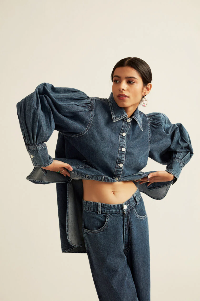 Straight Fit Denim Jeans