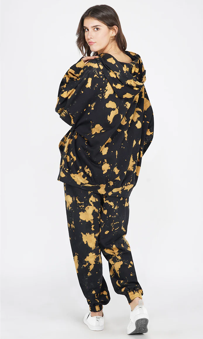 Tie & Dye Over-sized Hoodie and Joggers Set - Image 4