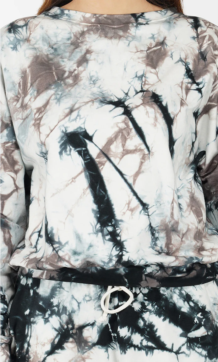 Tie & Dye Oversized Sweatshirt and Joggers Set - Image 7