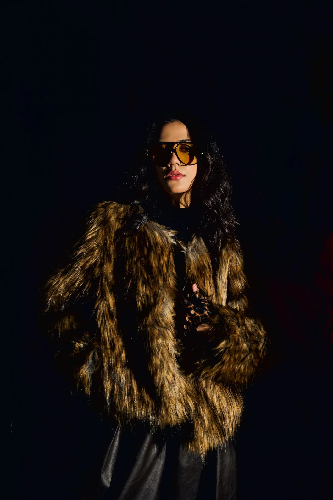 Wild Luxe Faux Fur Jacket